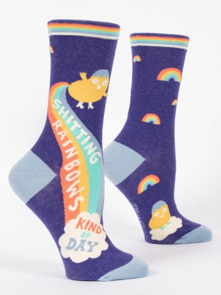 Women's Socks - Shitting Rainbows