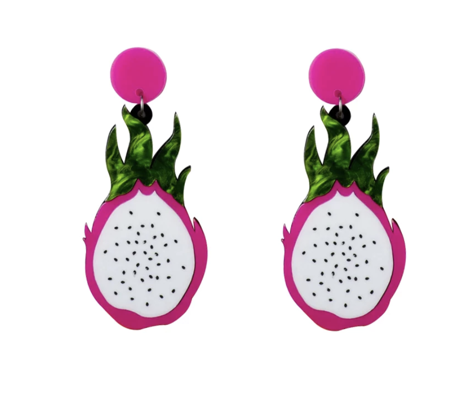 Dragonfruit Earrings
