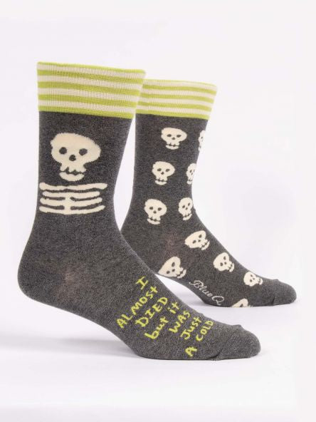 Men's Socks - I Almost Died