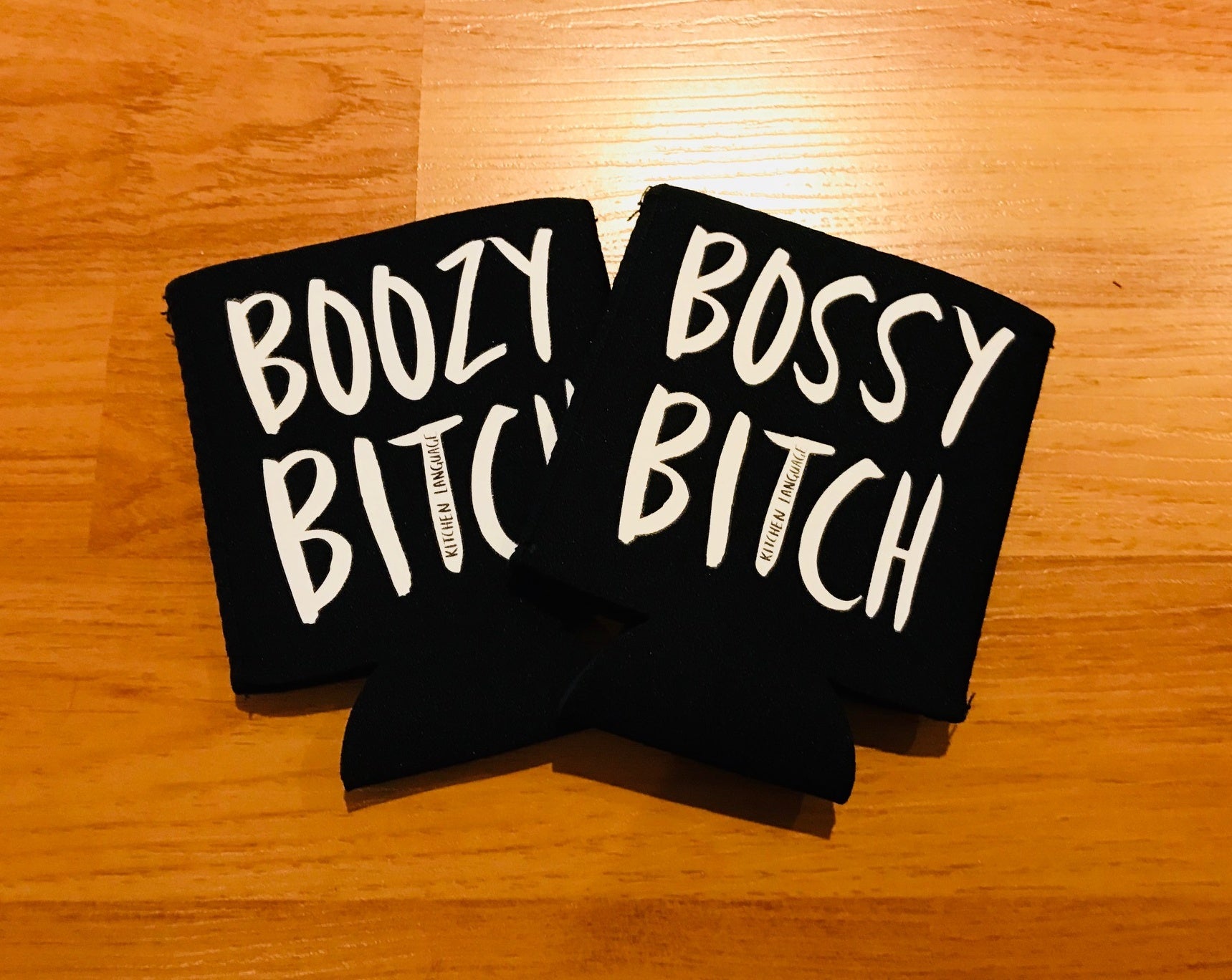 Stubby Cooler - Boozy Bitch / Bossy Bitch