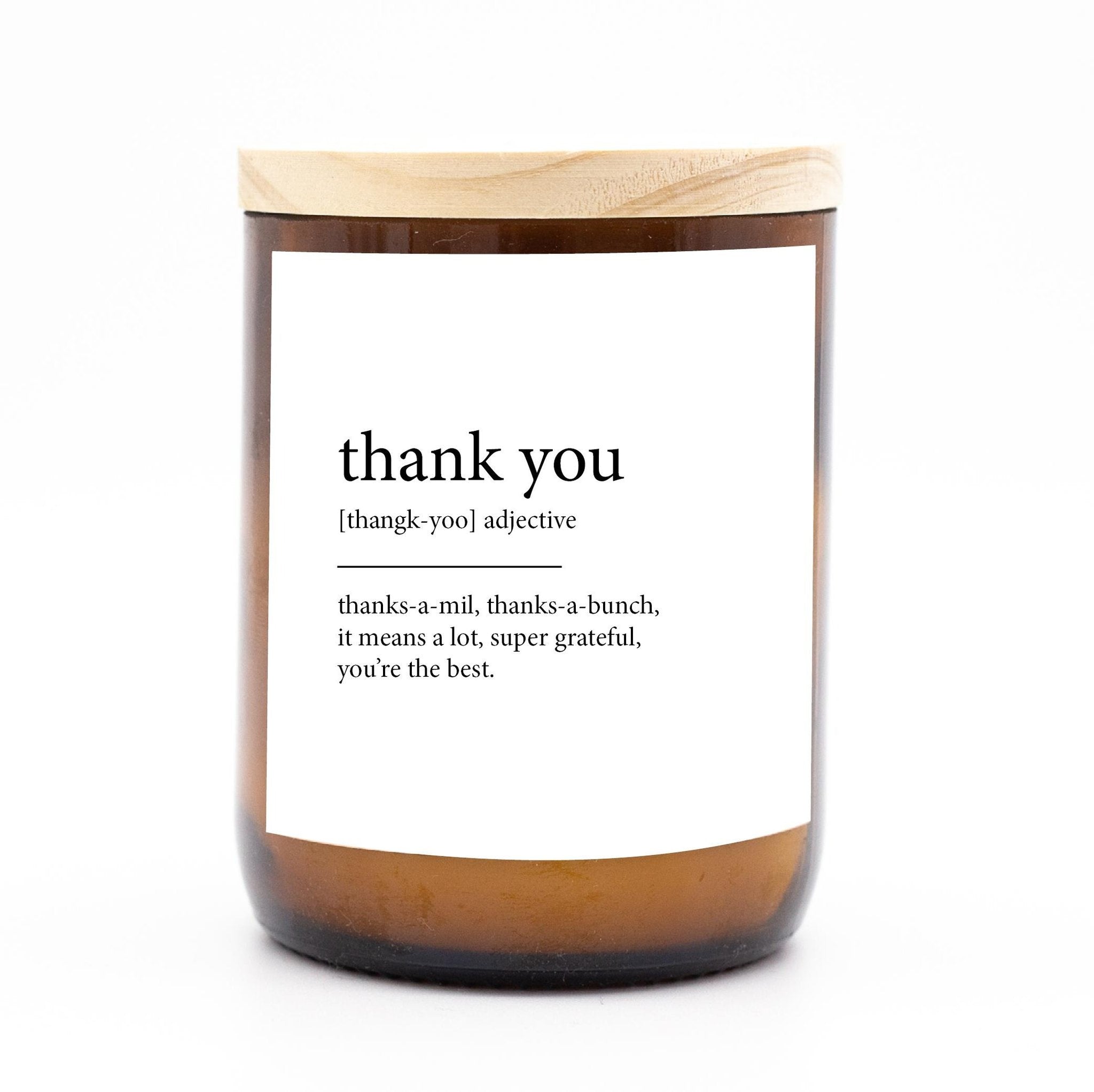 Commonfolk Candle - Thank You Meaning