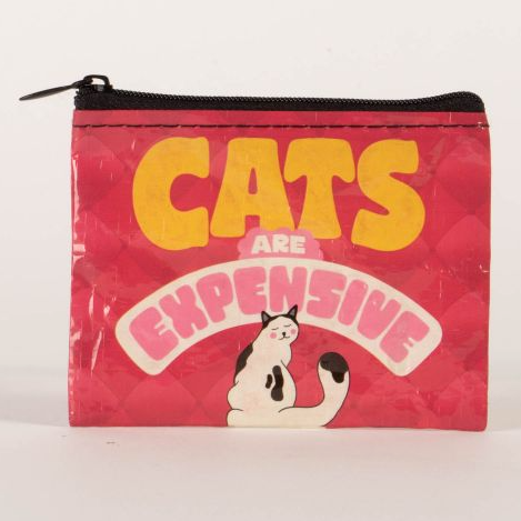 Coin Purse - Cats Are Expensive