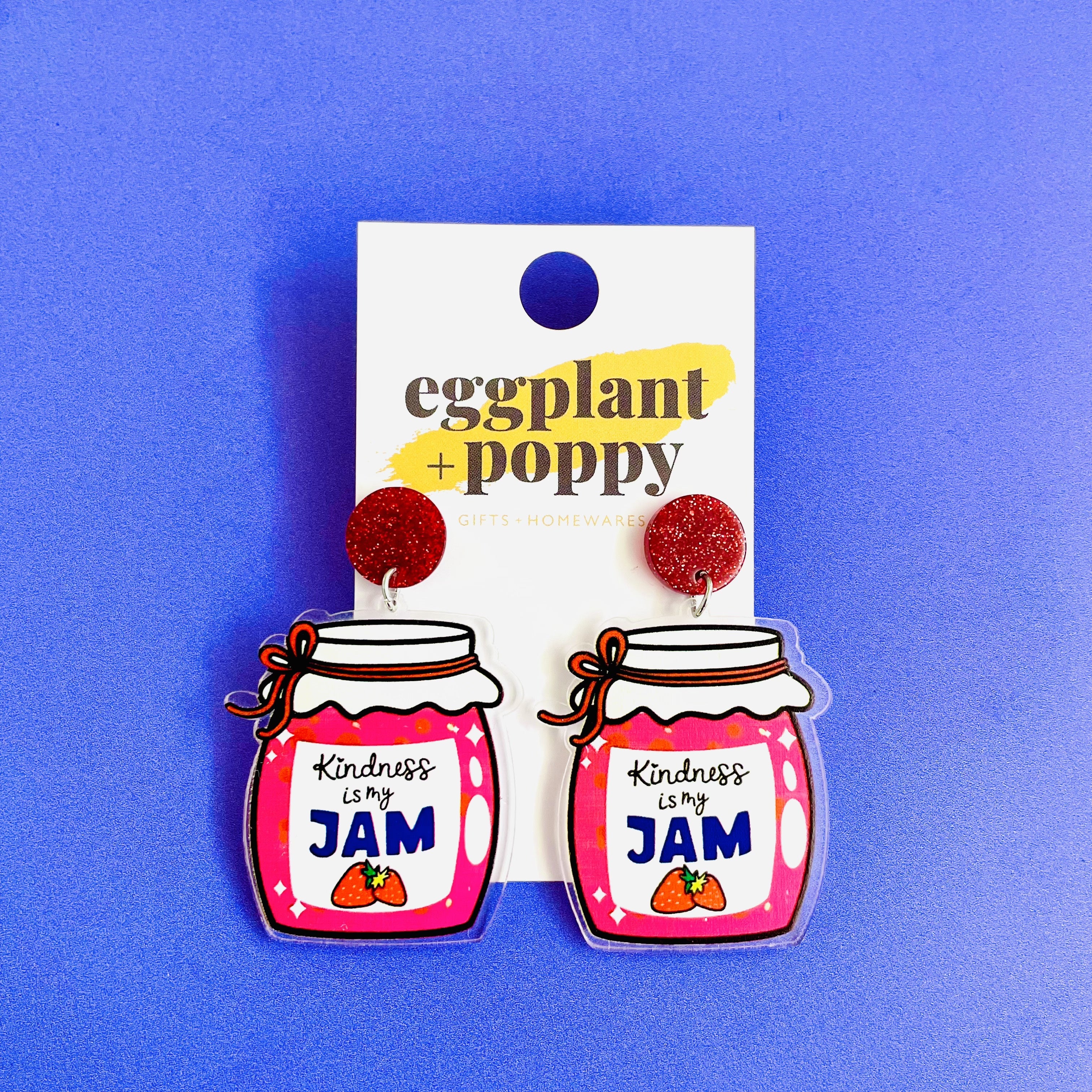 Kindness Is My Jam Earrings