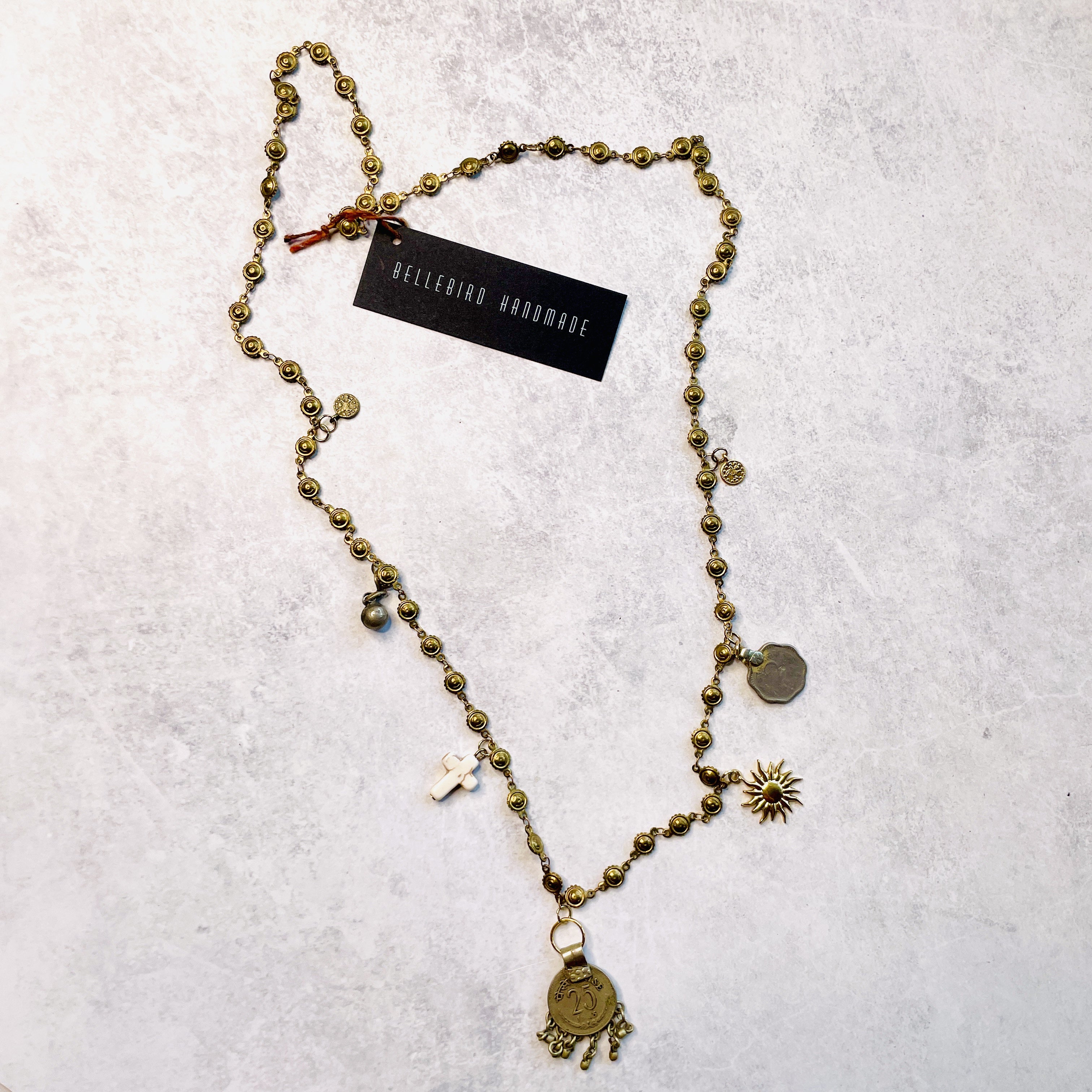 Vintage Trinket Necklace - 6