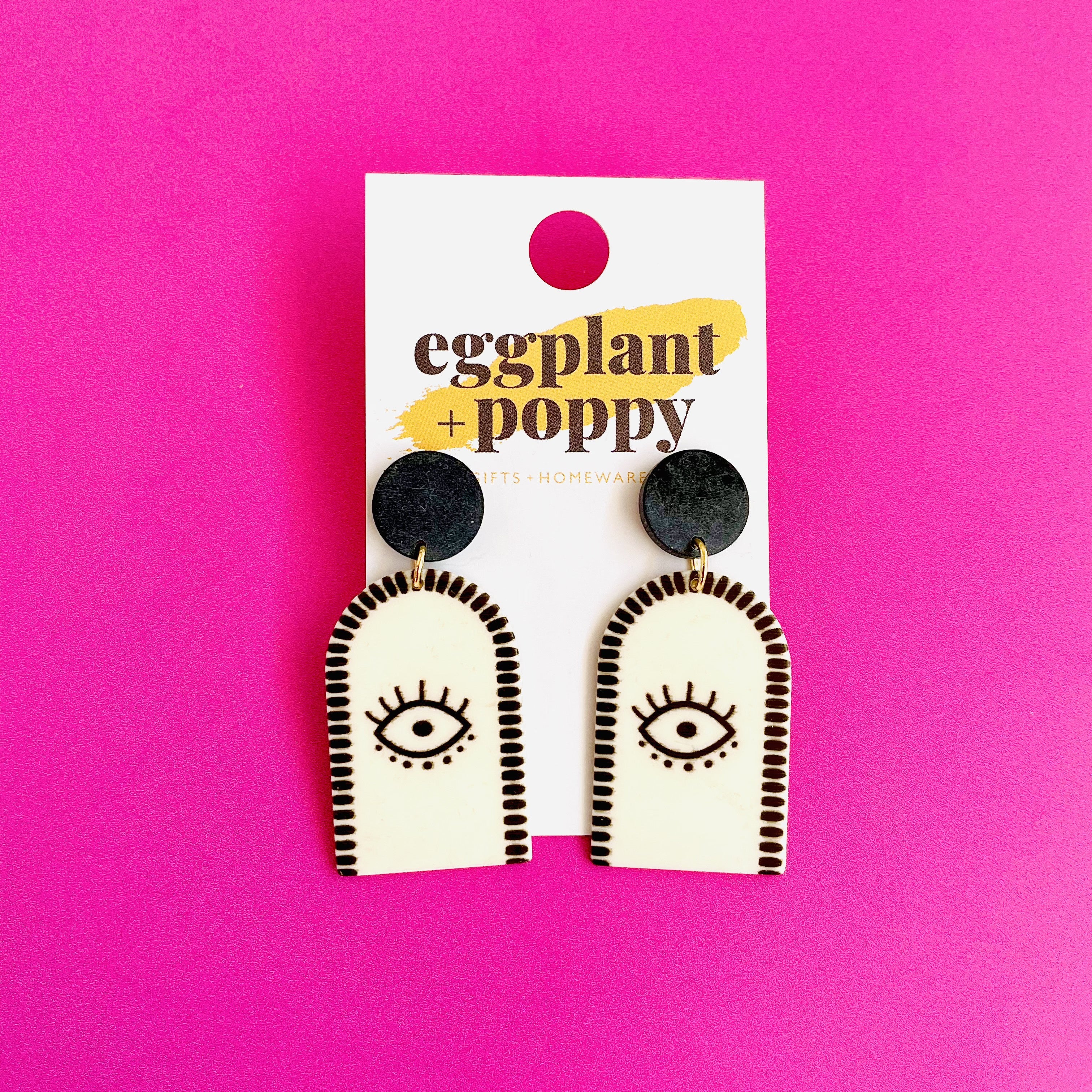 Eye Arch Earrings