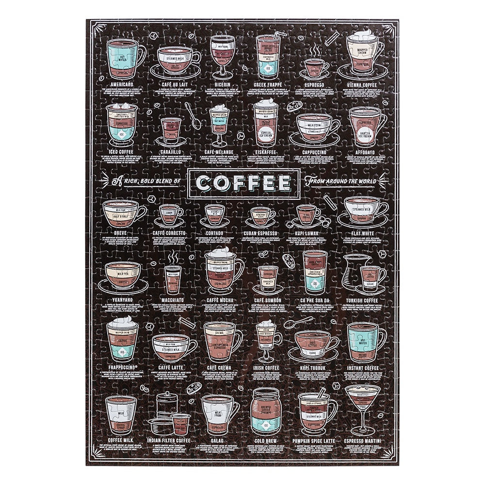 500 Piece Puzzle - Coffee Lovers