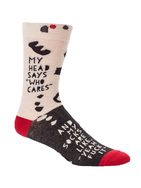 Men's Socks - Who Cares