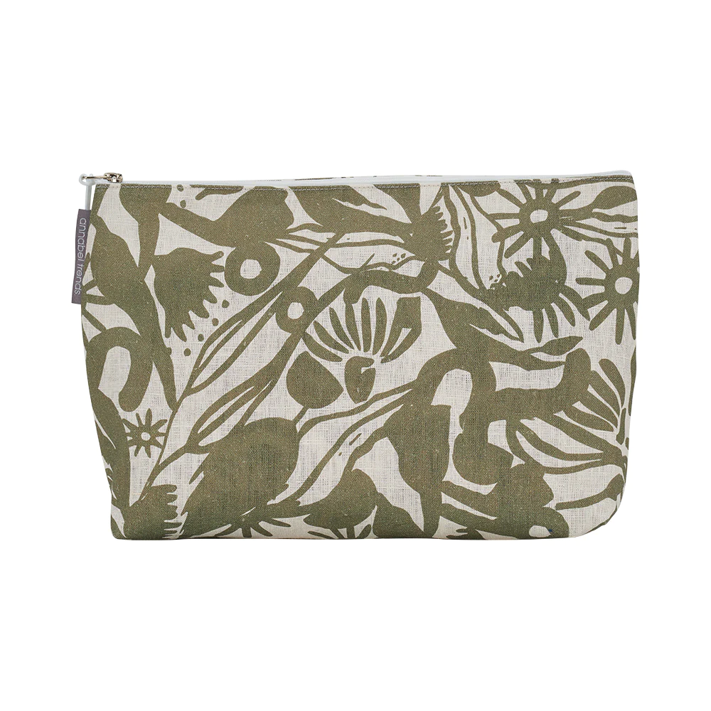 Large Cosmetic Bag - Abstract Gums