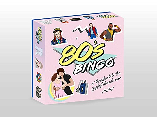 80's Bingo : Throwback To The Freshest Decade