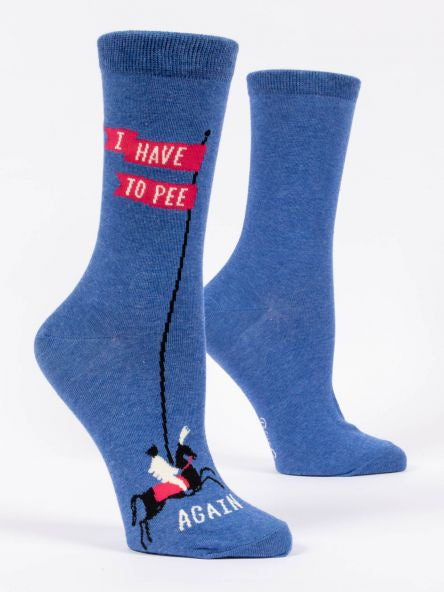 Women's Socks - I Have To Pee Again