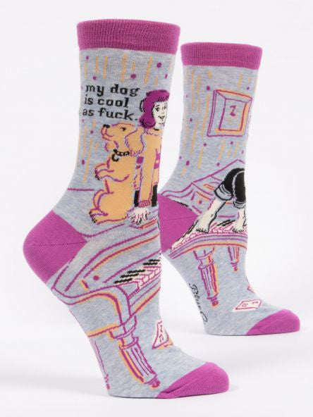 Women's Socks - My Dog Is Cool As Fuck
