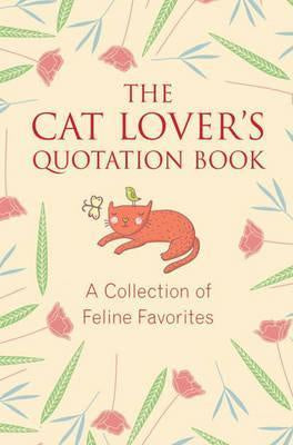 Cat Lovers Quotation Book