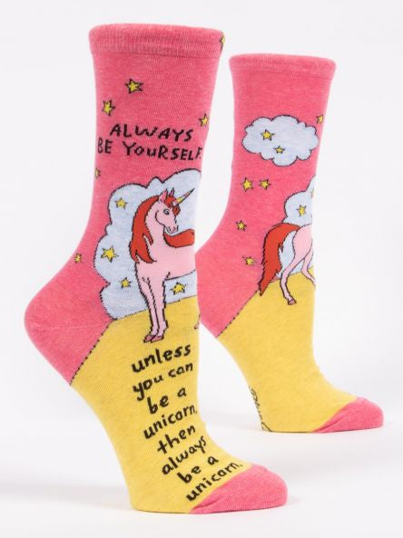 Women's Socks - Always Be A Unicorn