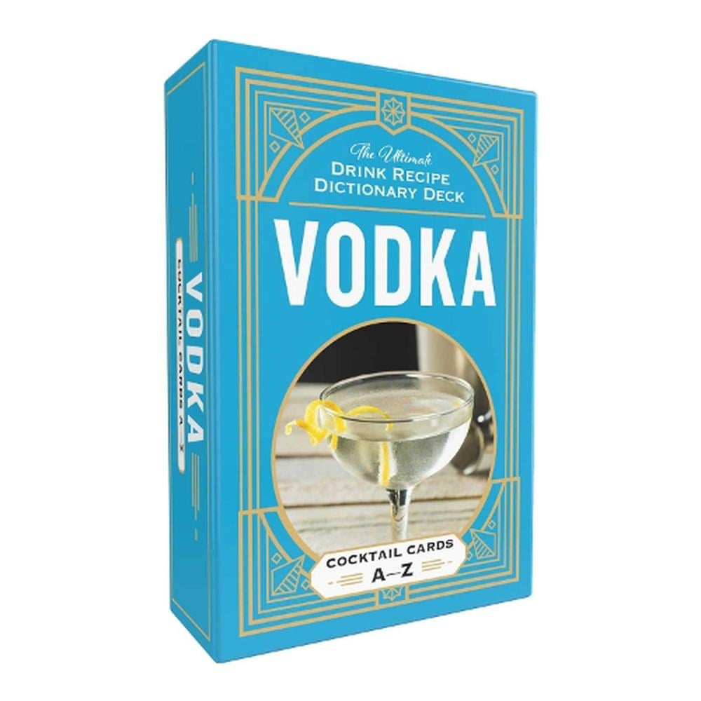 Vodka Cocktail Cards – Eggplant & Poppy ~ Unique + Quirky Gifts