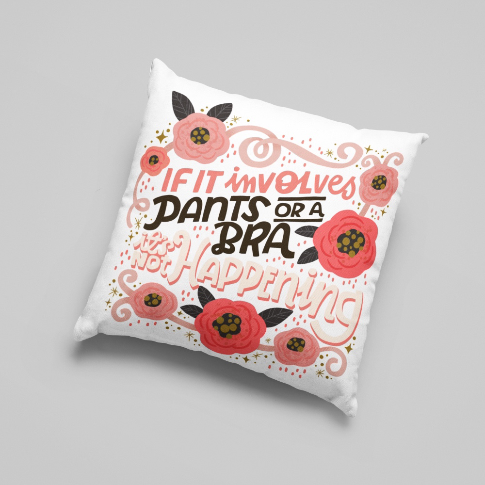 Cushion Cover - Pants or Bra