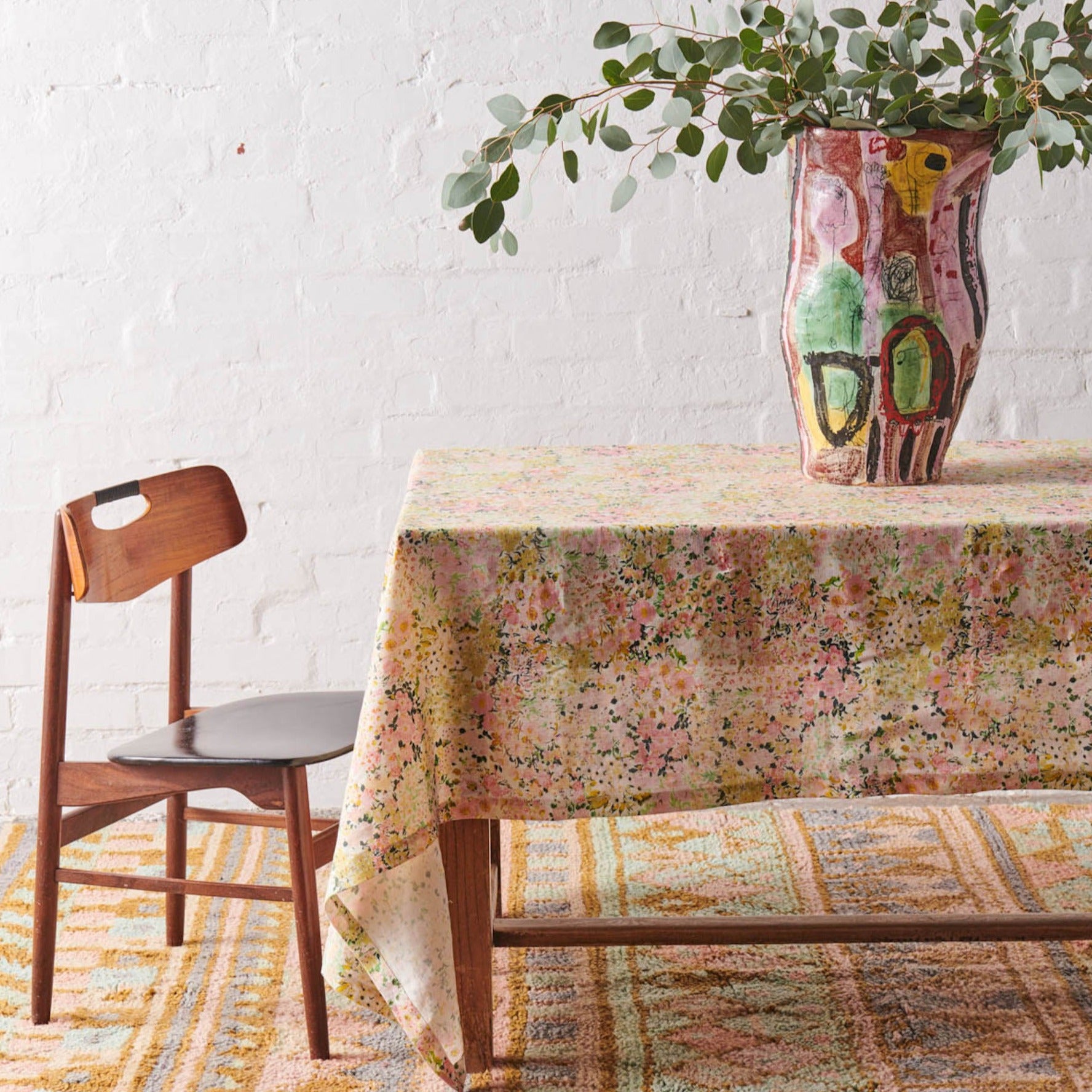 Linen Tablecloth - You're Beautiful