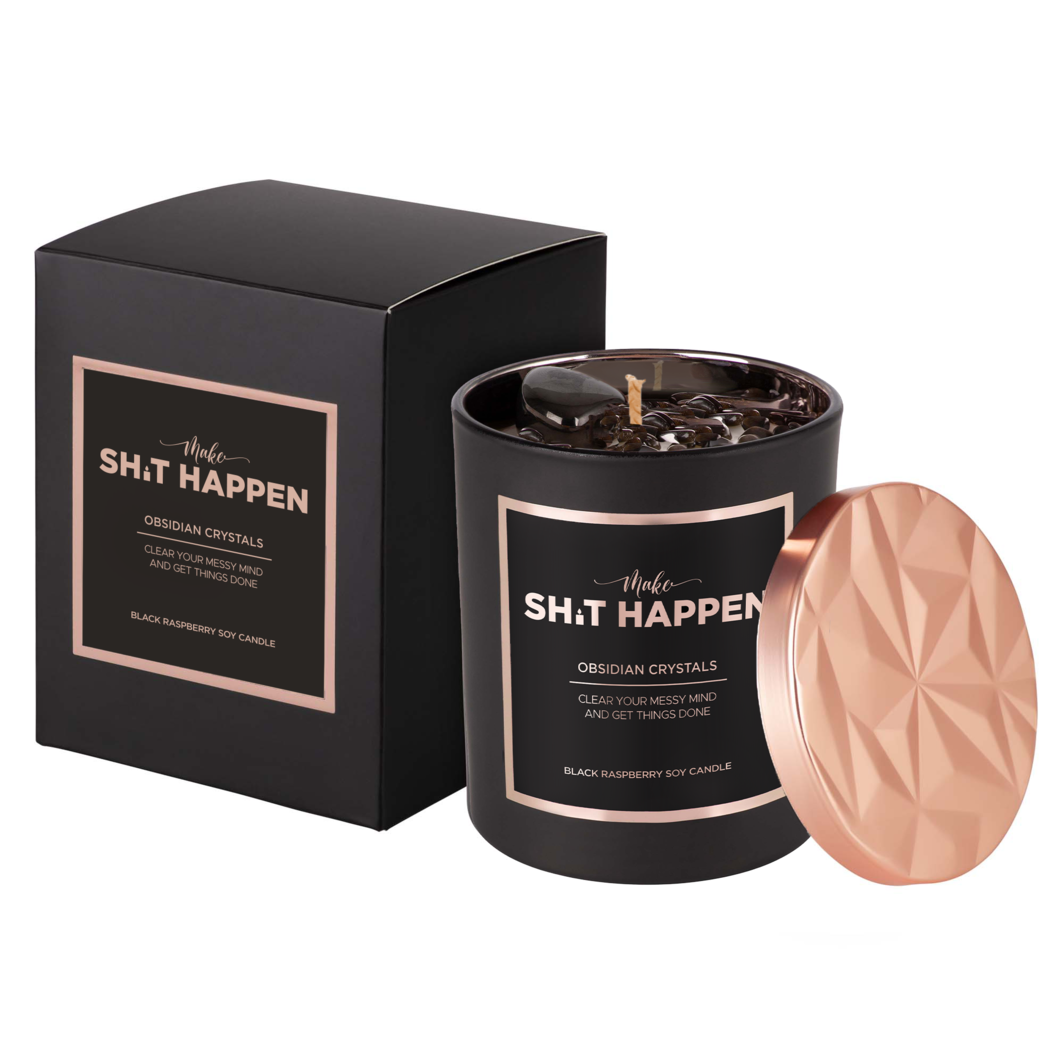 Candle -Make Shit Happen - Obsidian