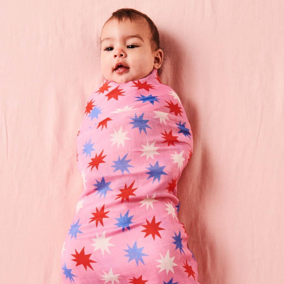 Bamboo Swaddle - Be A Star