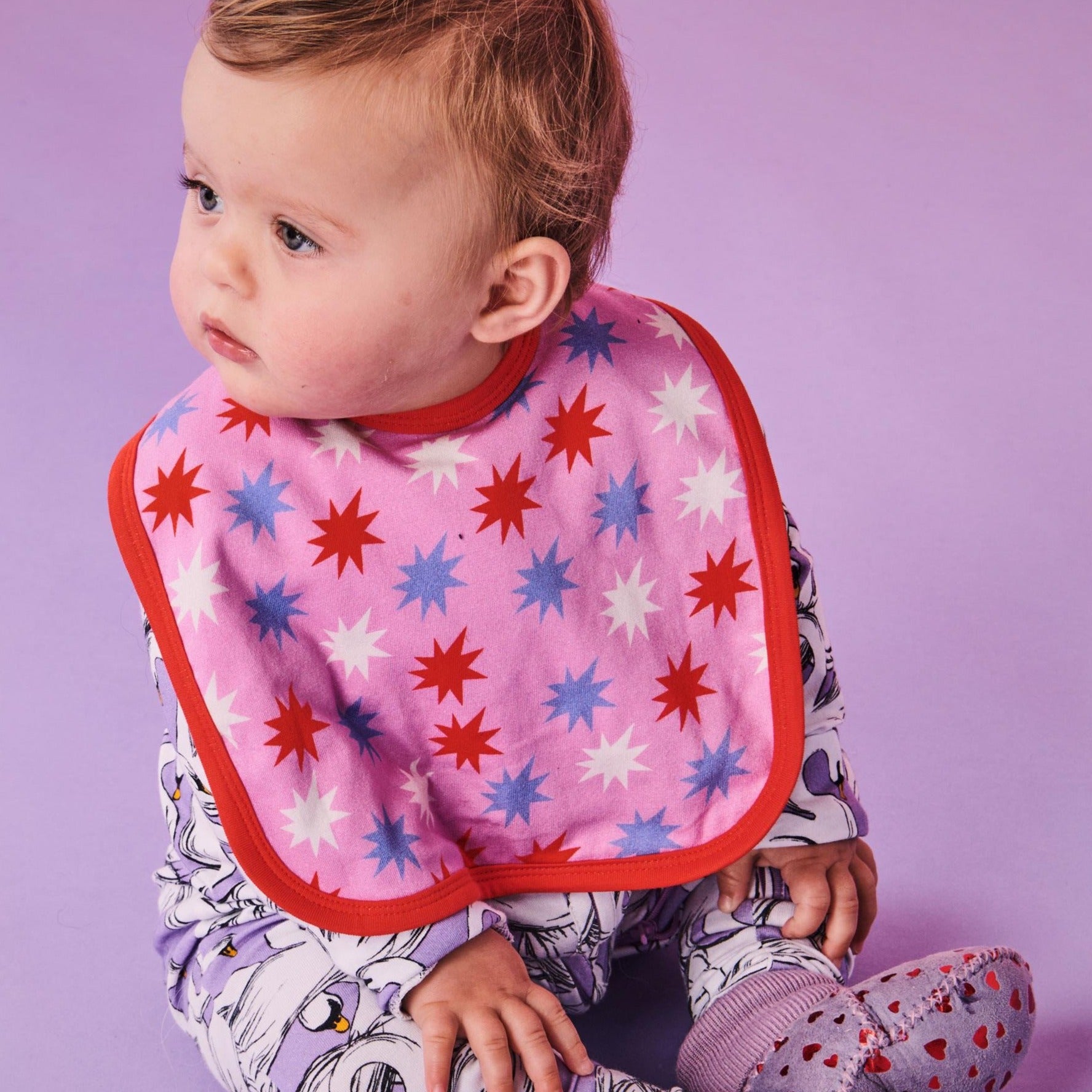 Organic Cotton Bib - Be A Star