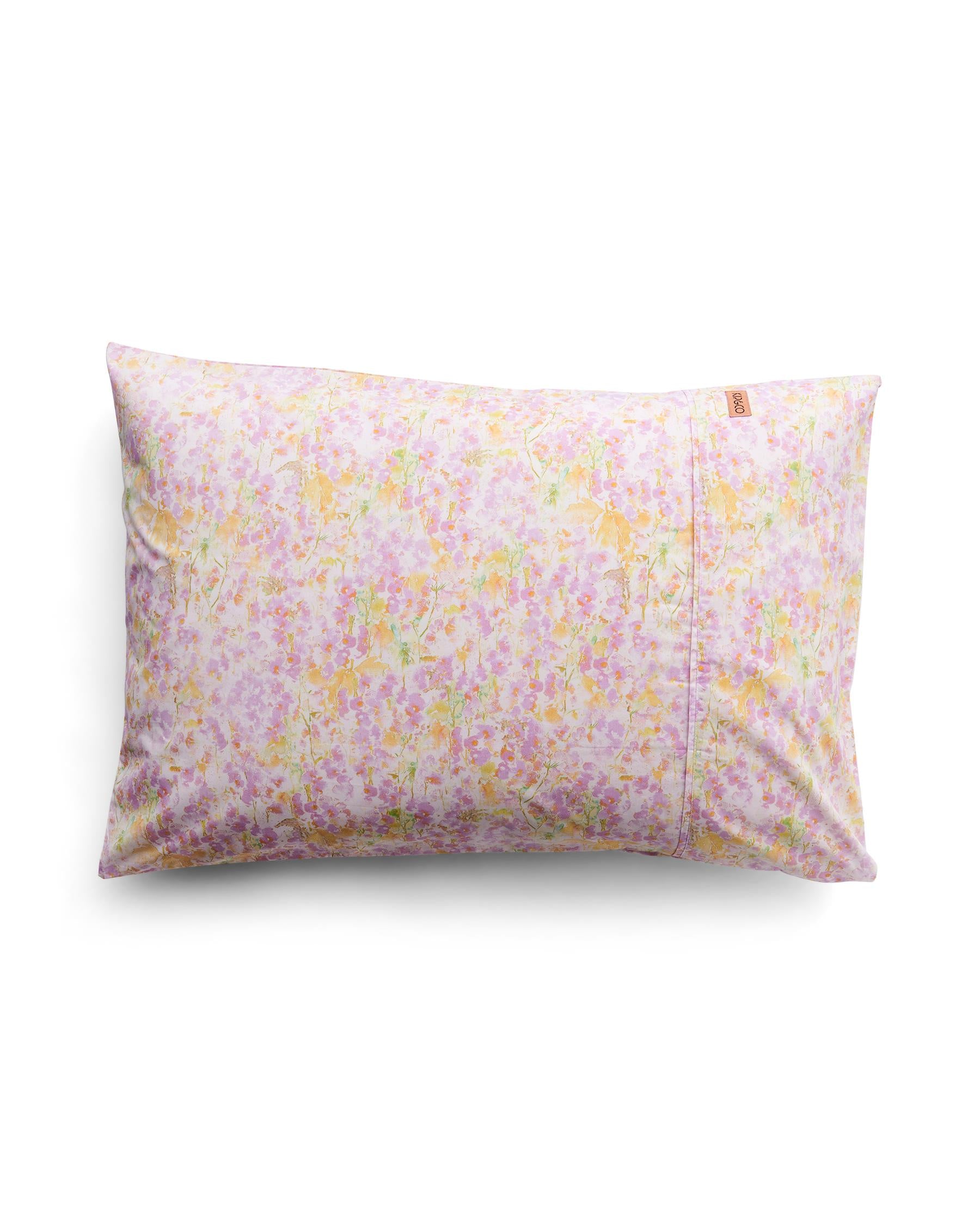 Organic Cotton Pillowcases - Budding Blossom