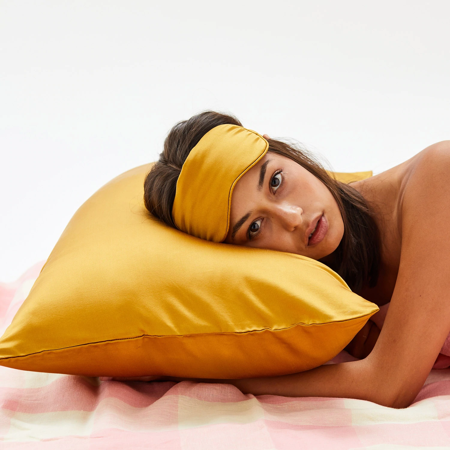 Silk Pillowcase - Honey Dijon (King Single)