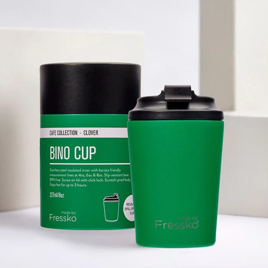 Bino Coffee Cup - 8oz Clover