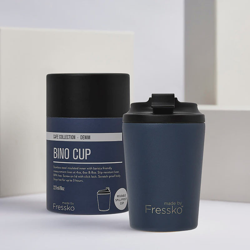 Bino Coffee Cup - 8oz Denim