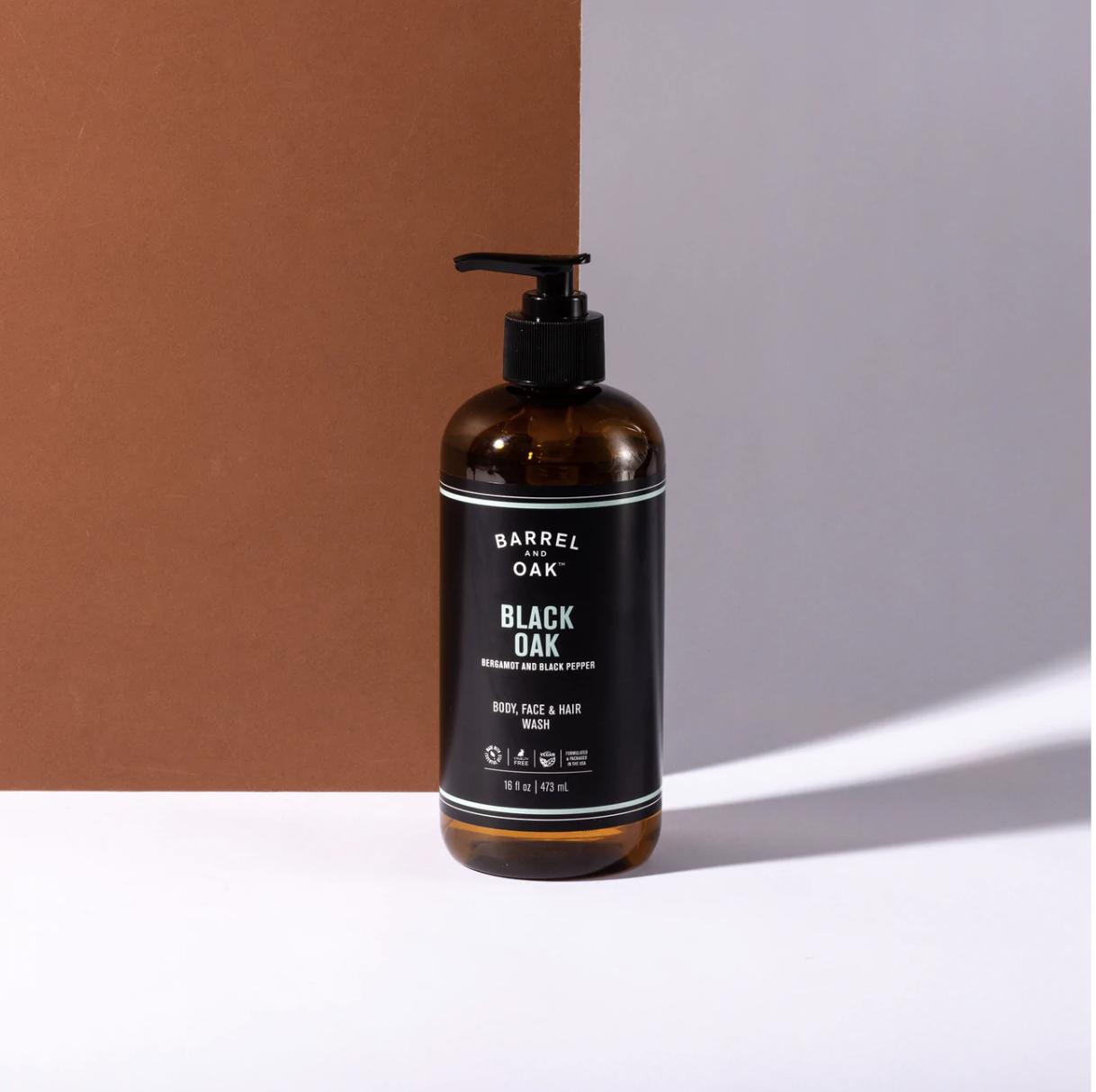 Hair, Face & Body All-In-One Wash - Black Oak