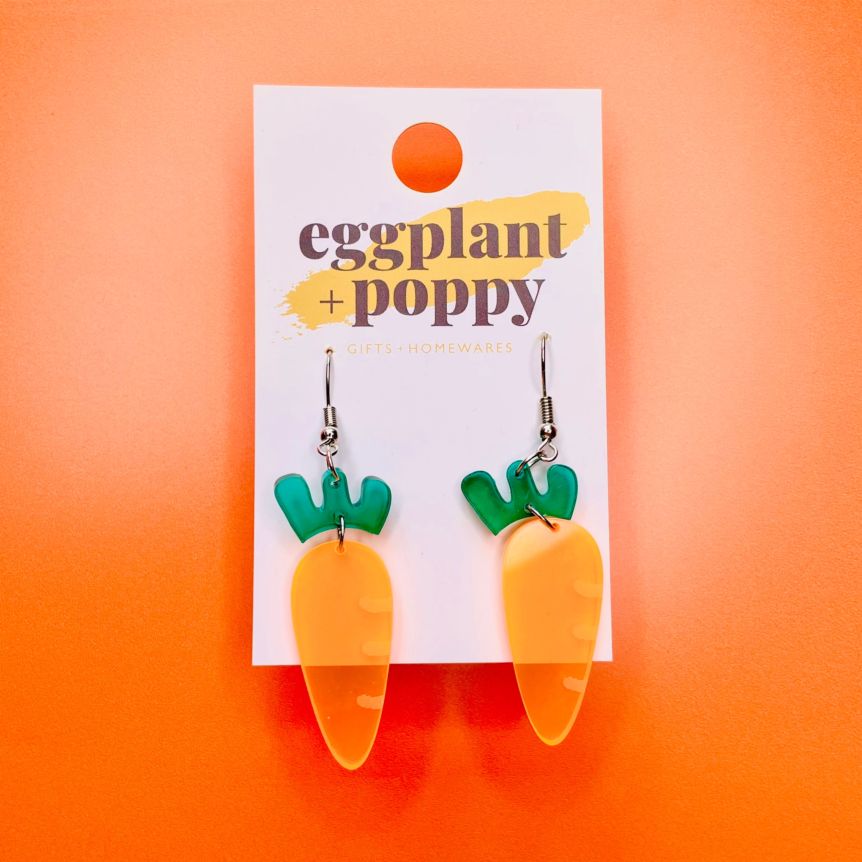 Carrot Earrings