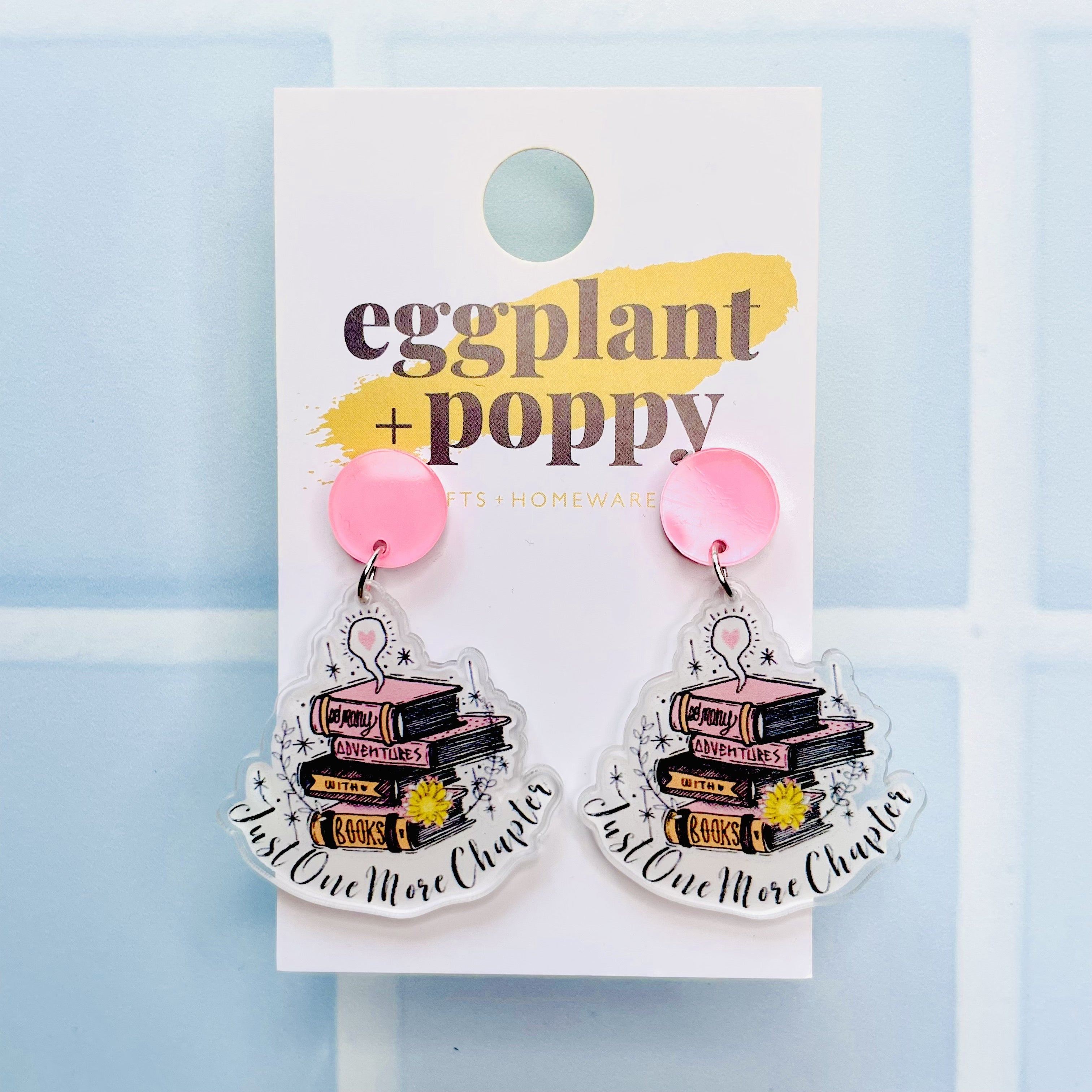 Just One More Chapter Earrings