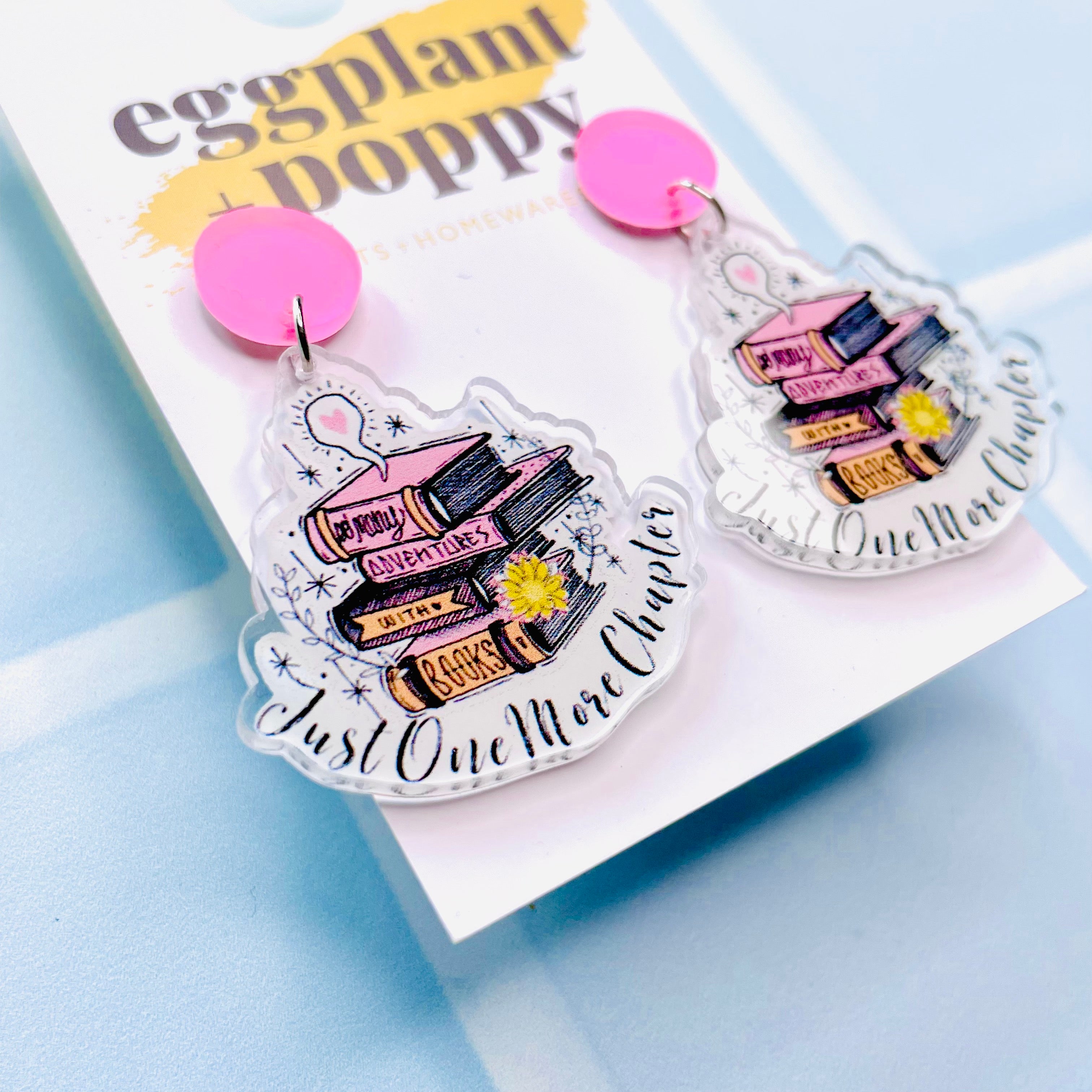 Just One More Chapter Earrings