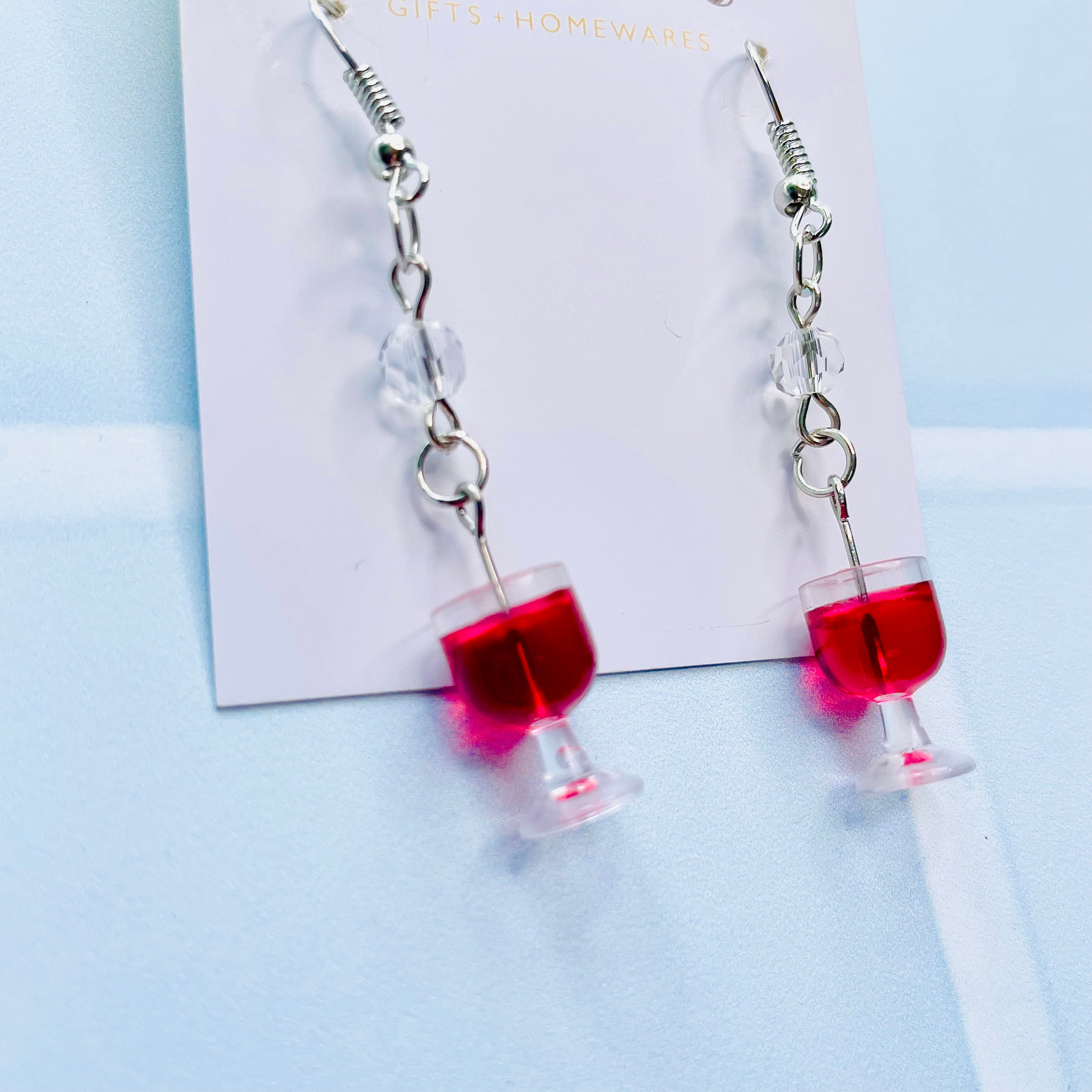 Wine Earrings