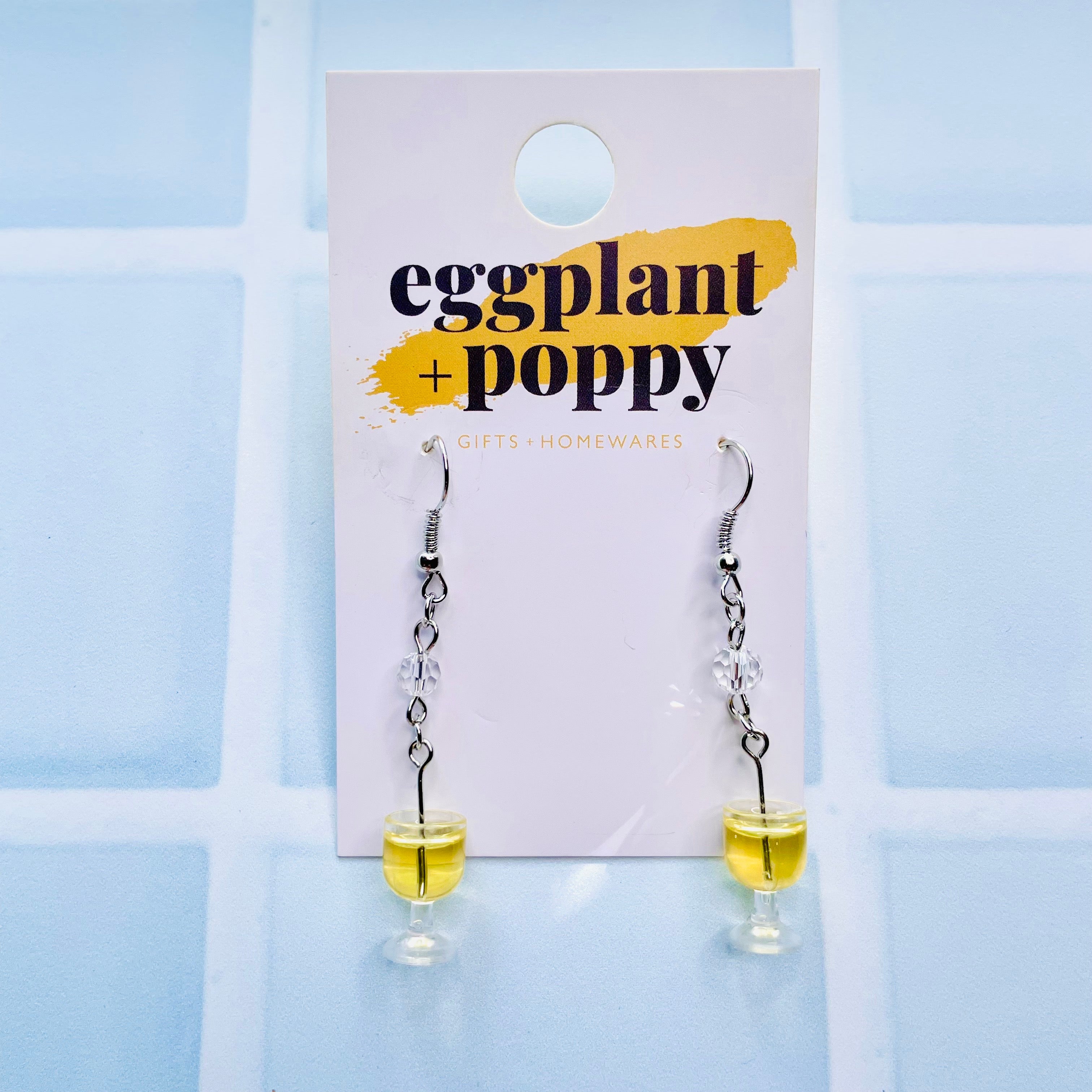 Wine Earrings