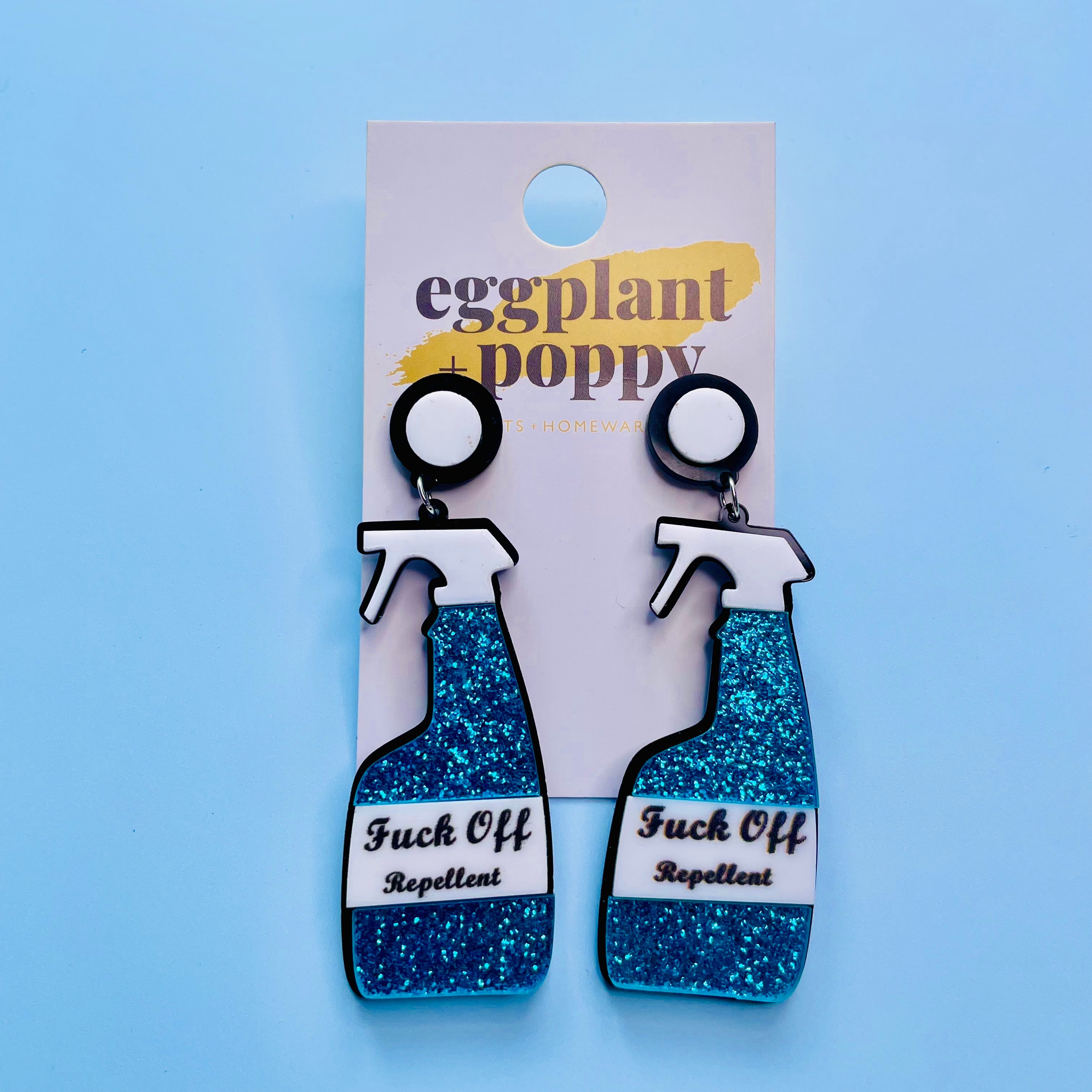 Spray Bottle Earrings