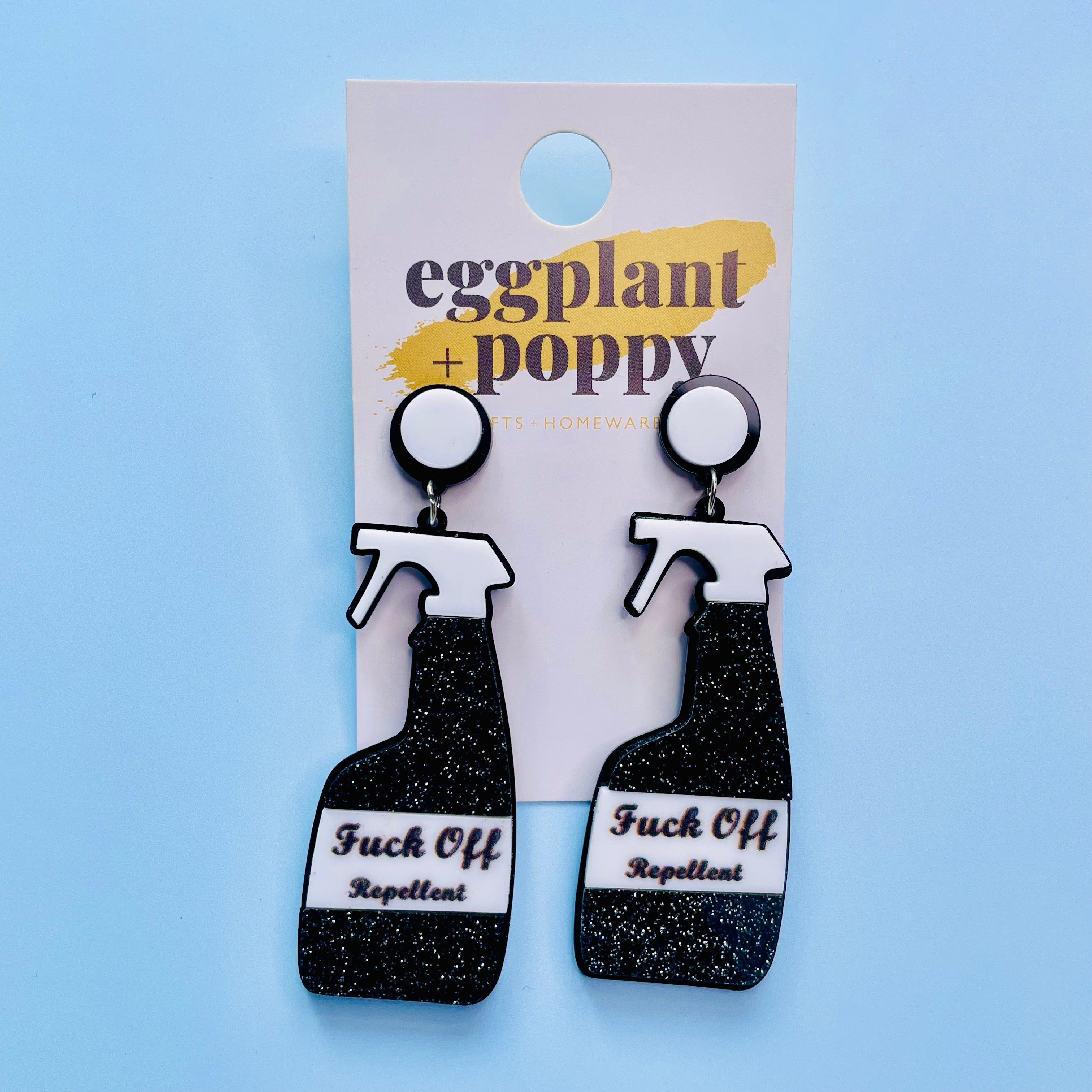 Spray Bottle Earrings