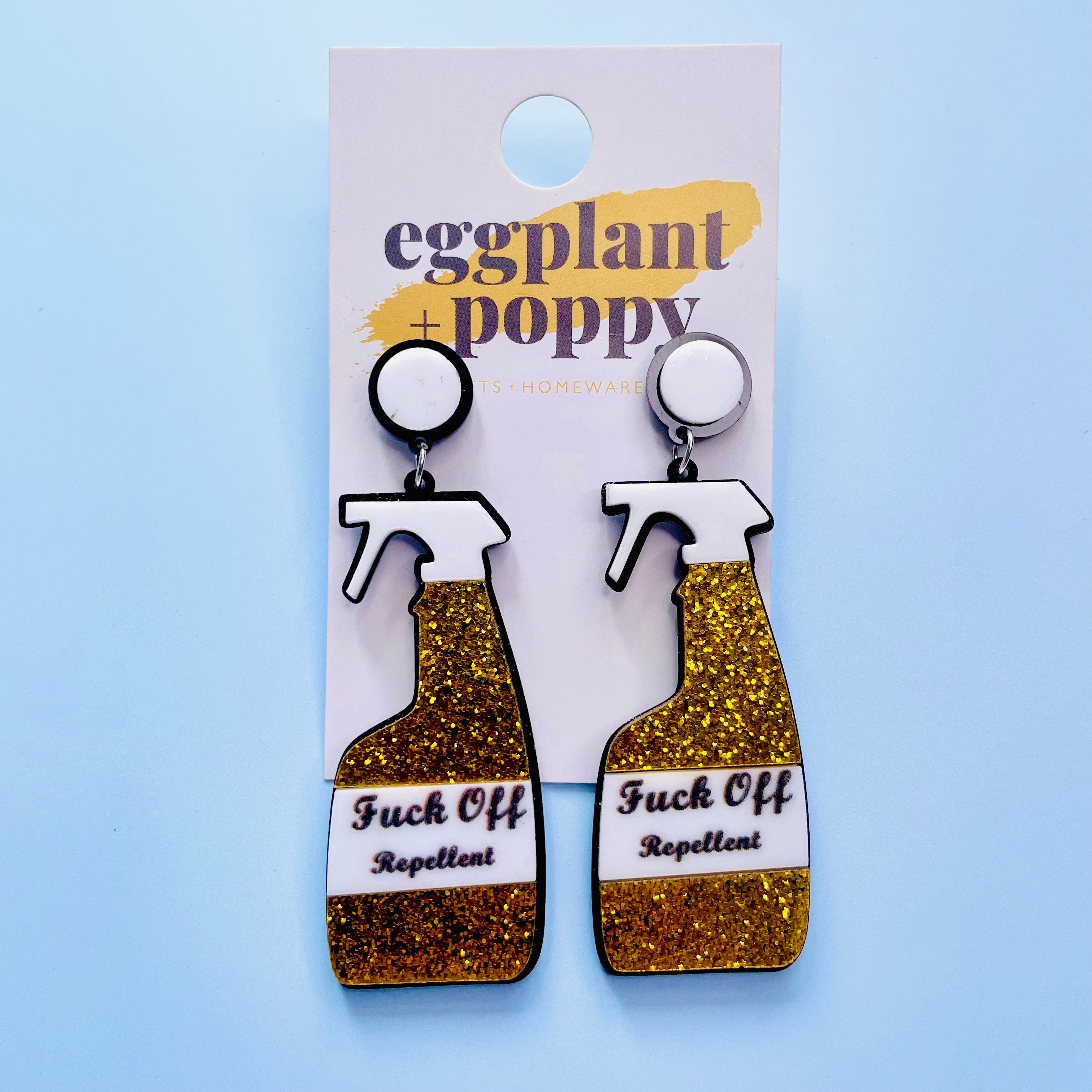 Spray Bottle Earrings