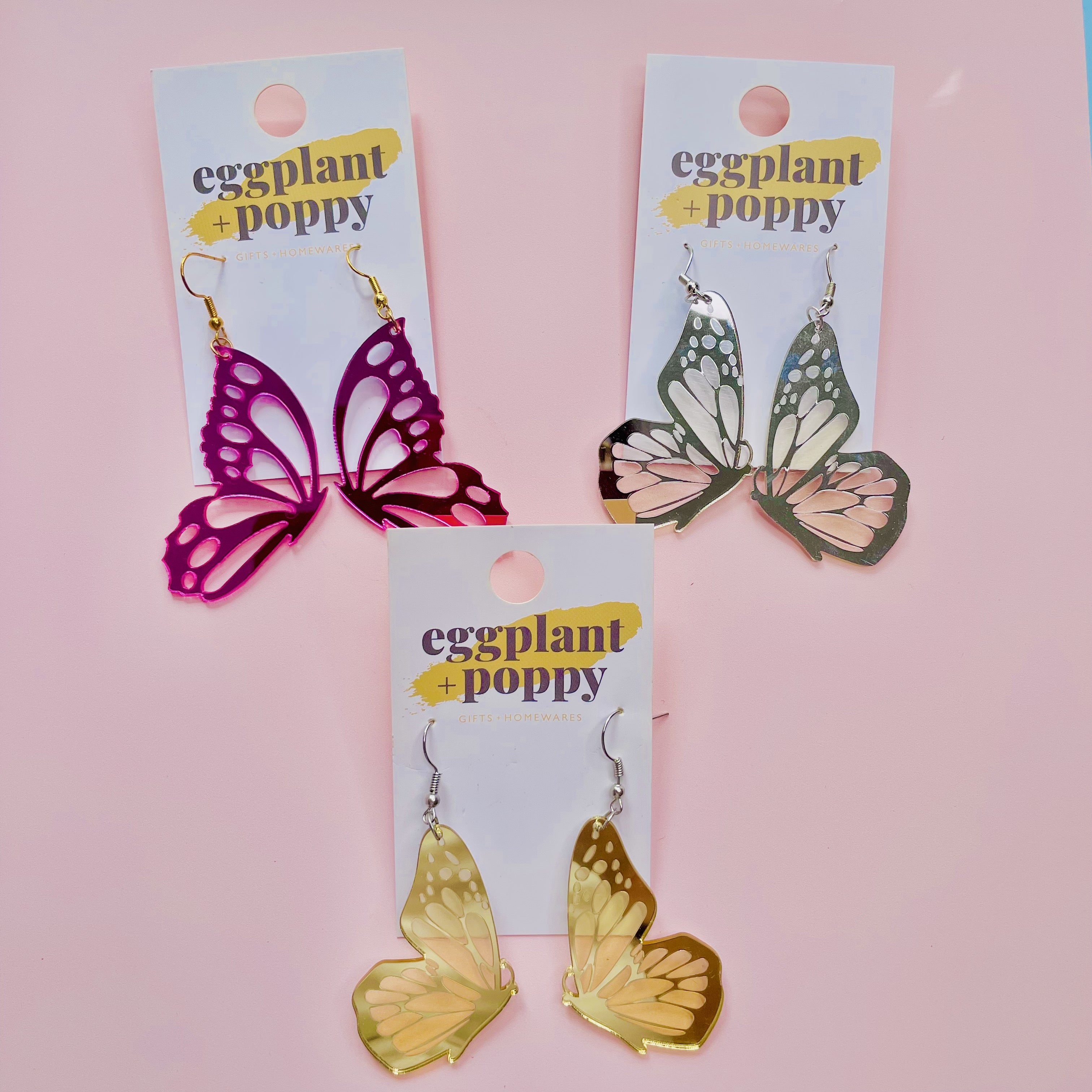Butterfly Wing Earrings