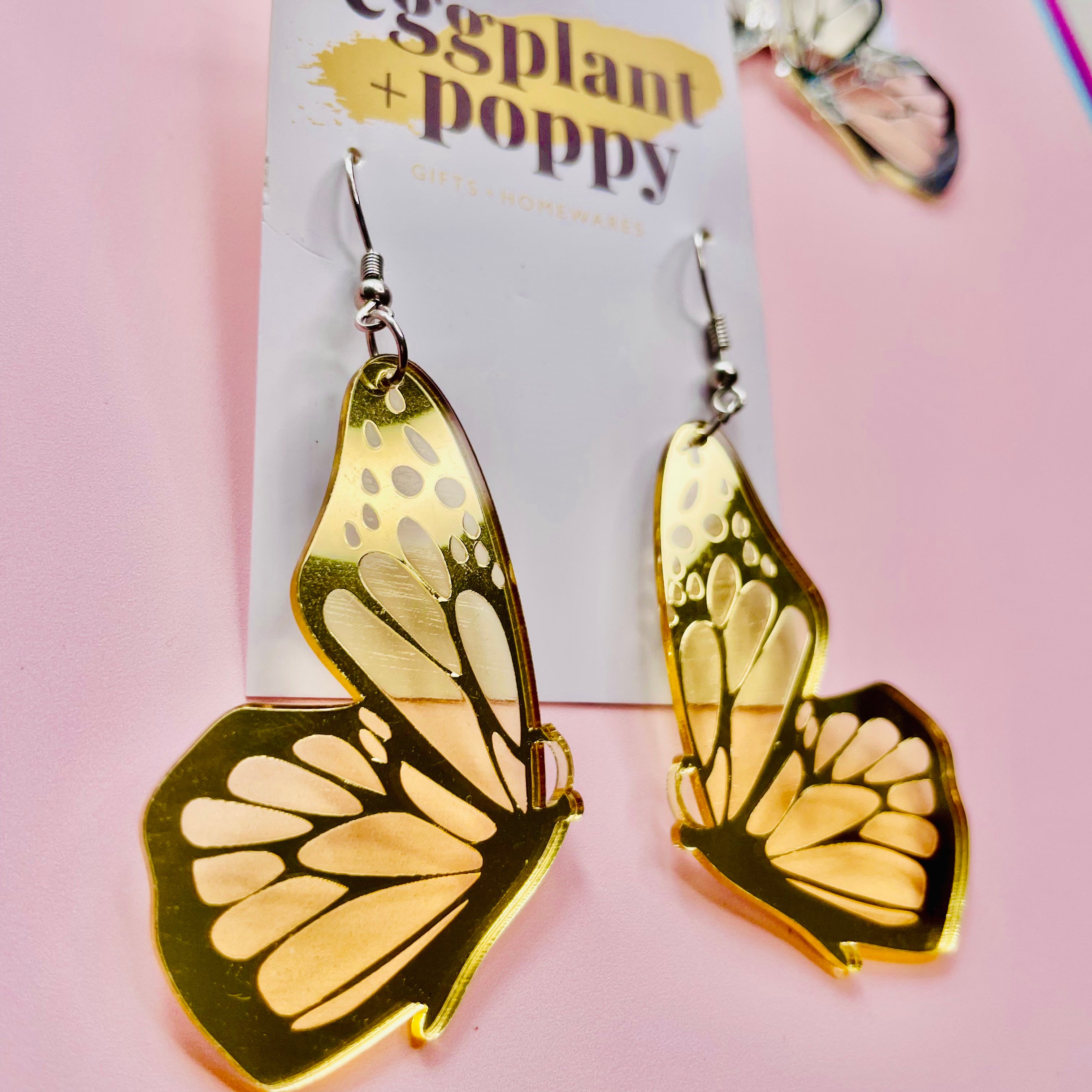 Butterfly Wing Earrings