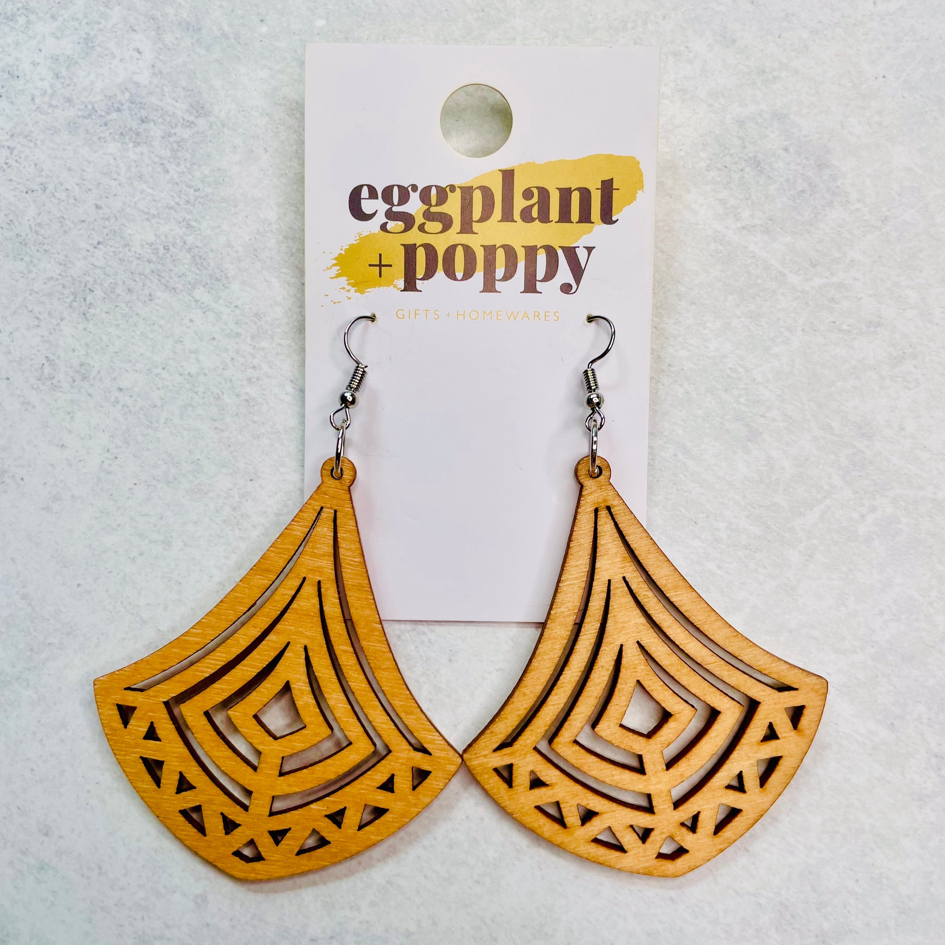 Timber Lantern Lines Earrings