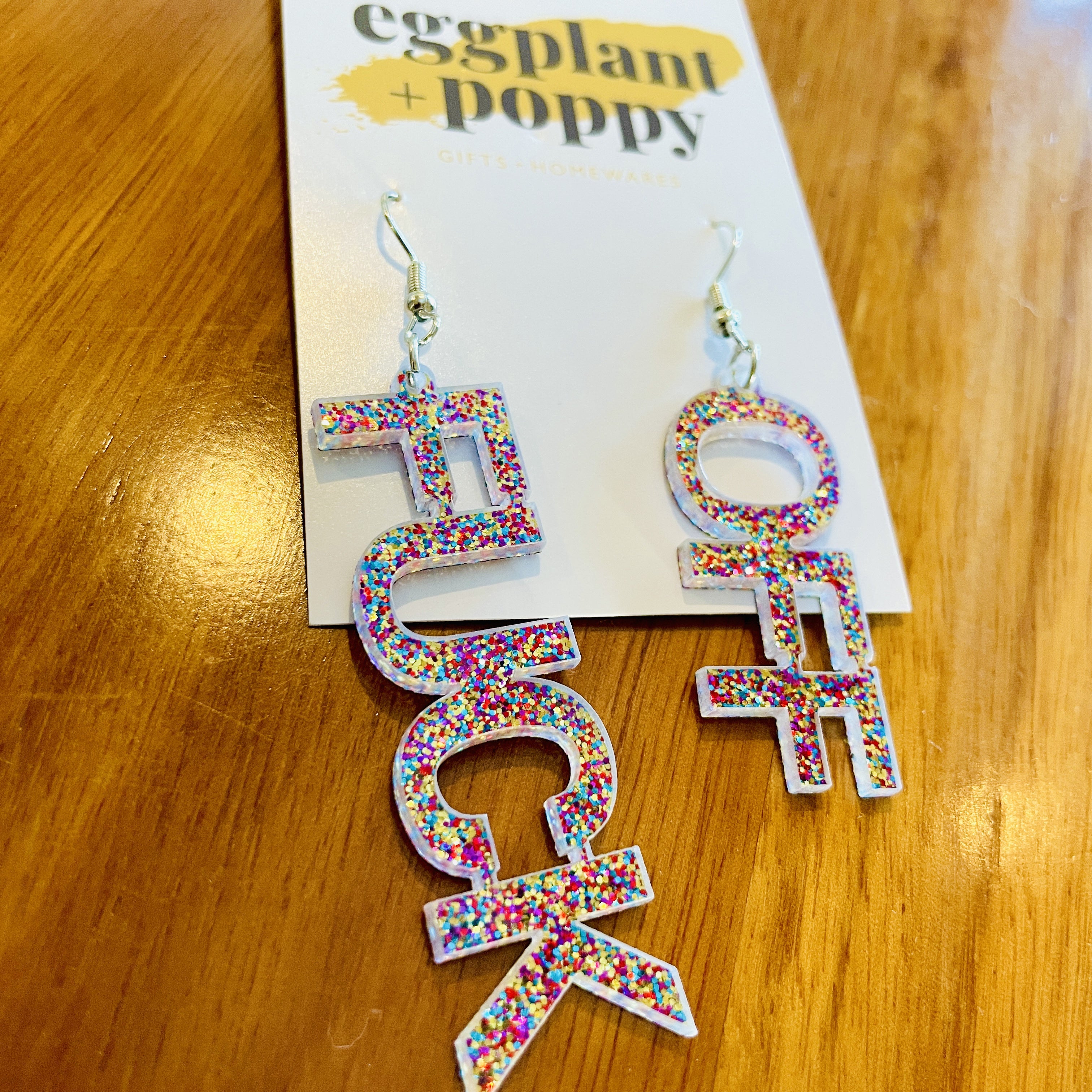 Fuck Off Earrings