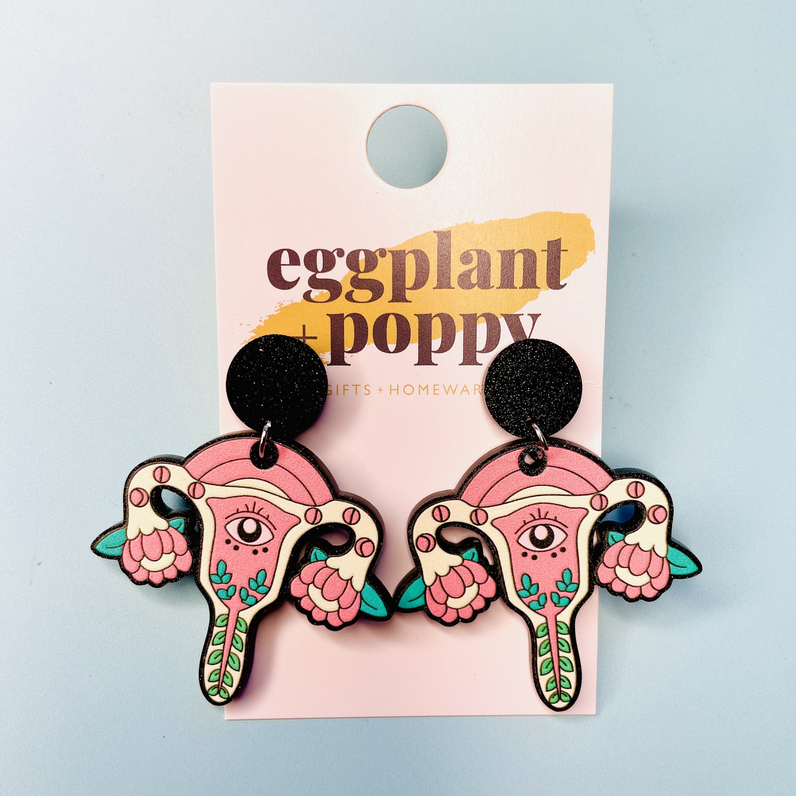 Pretty Uterus Earrings