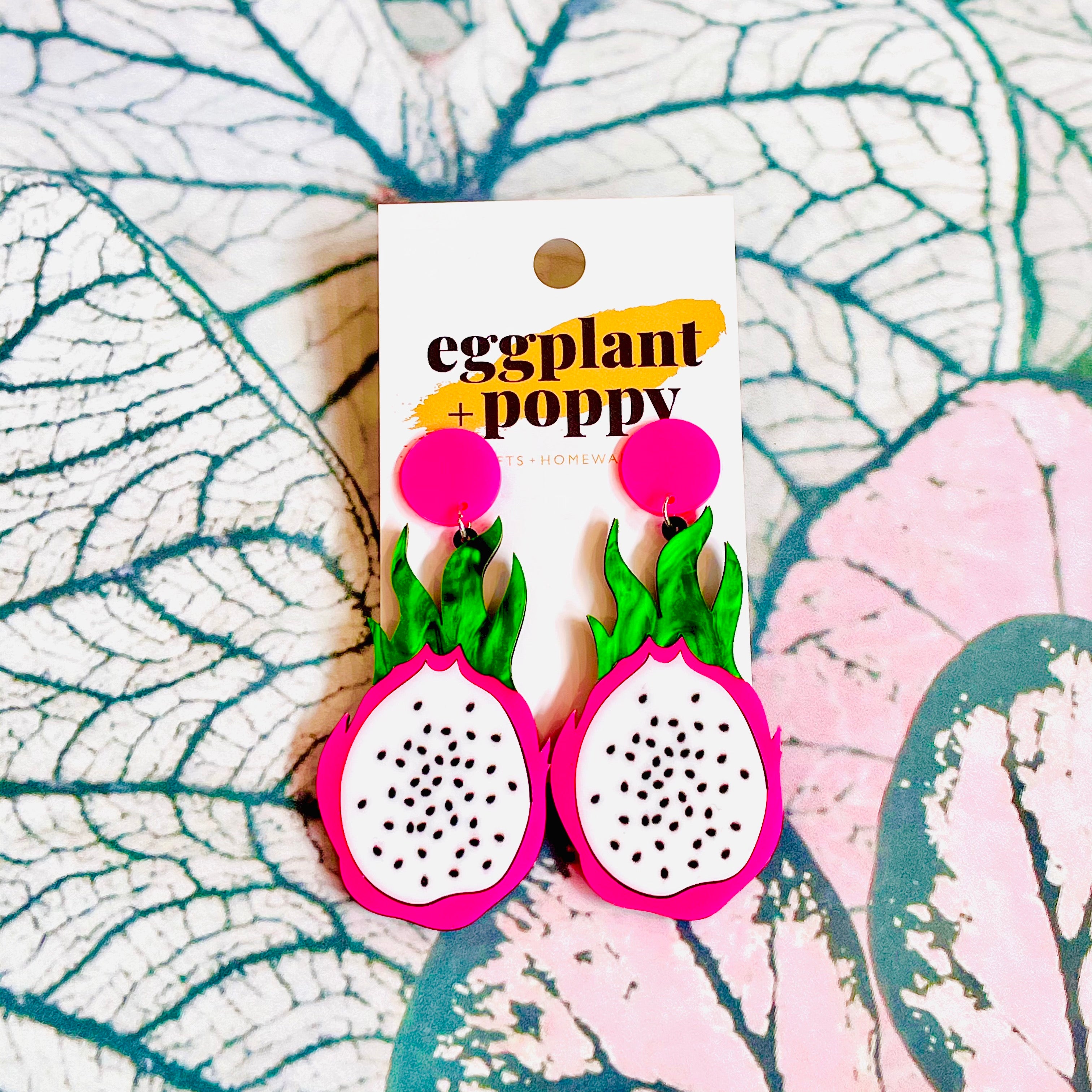 Dragonfruit Earrings