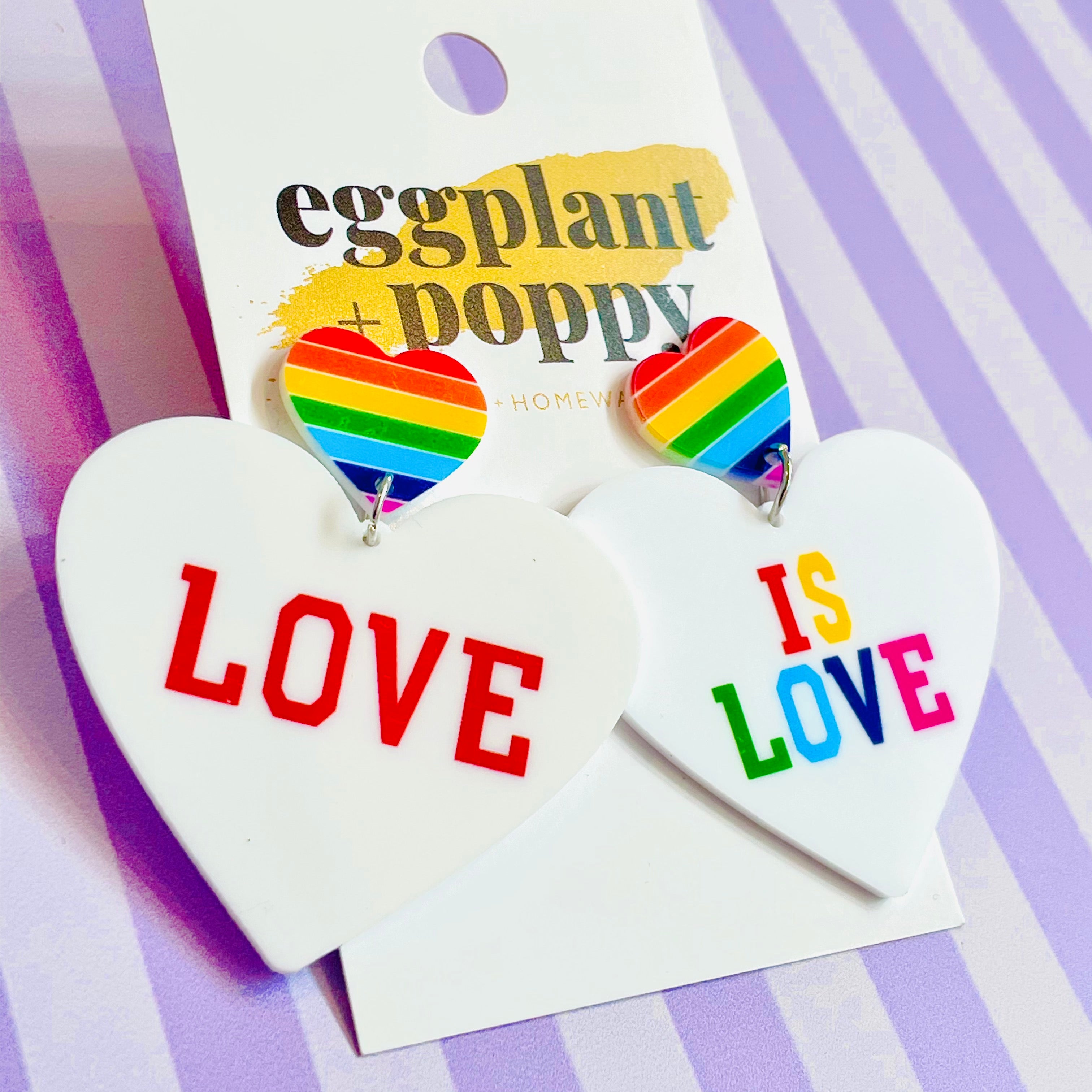 Love Is Love Earrings