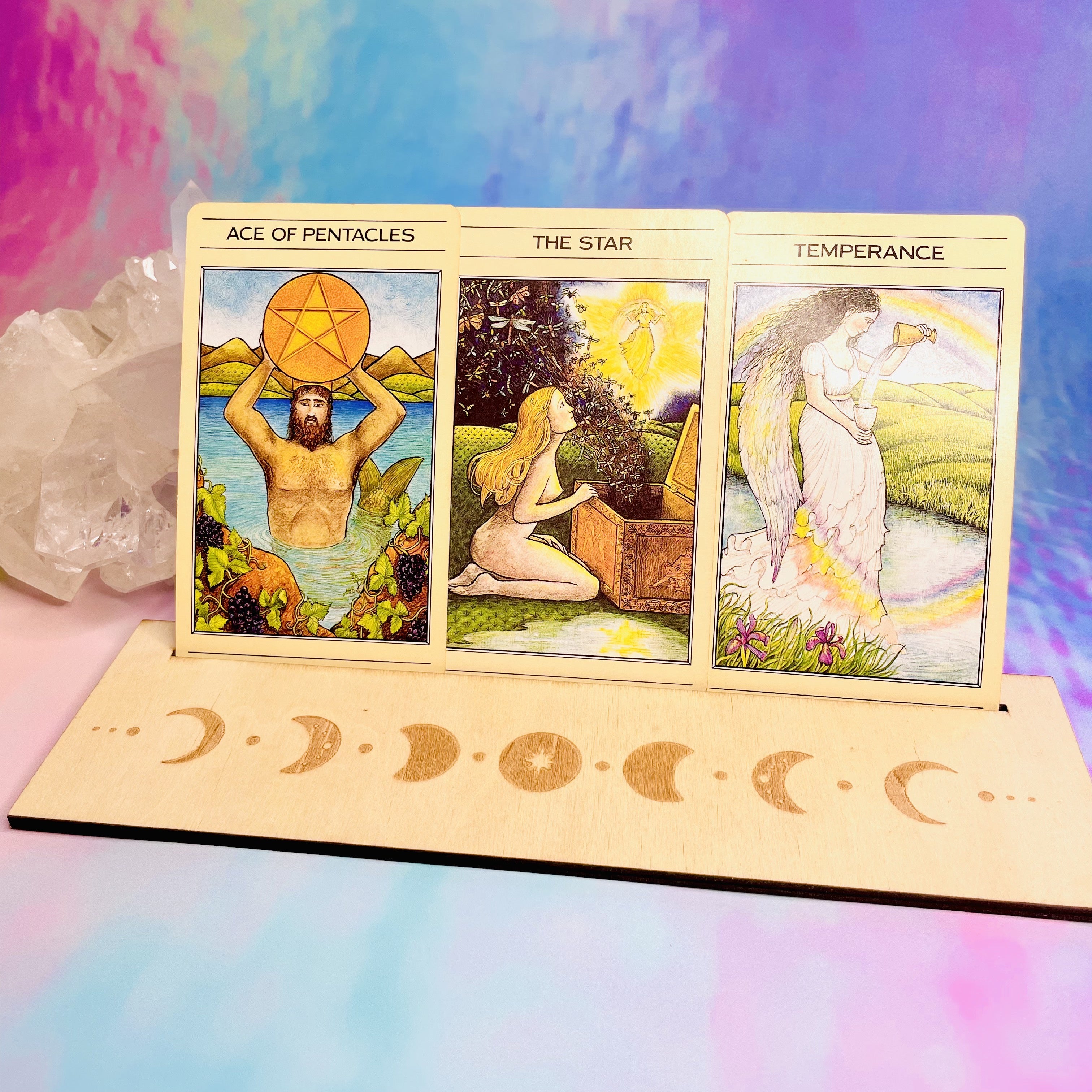 Tarot Card Holder - Triple