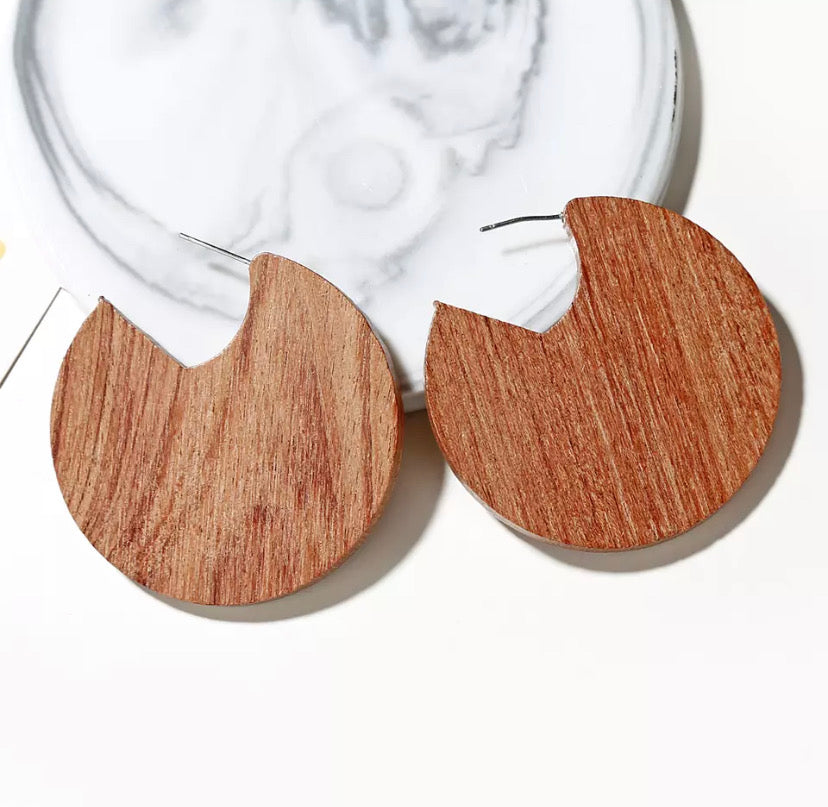 Rattan Earrings