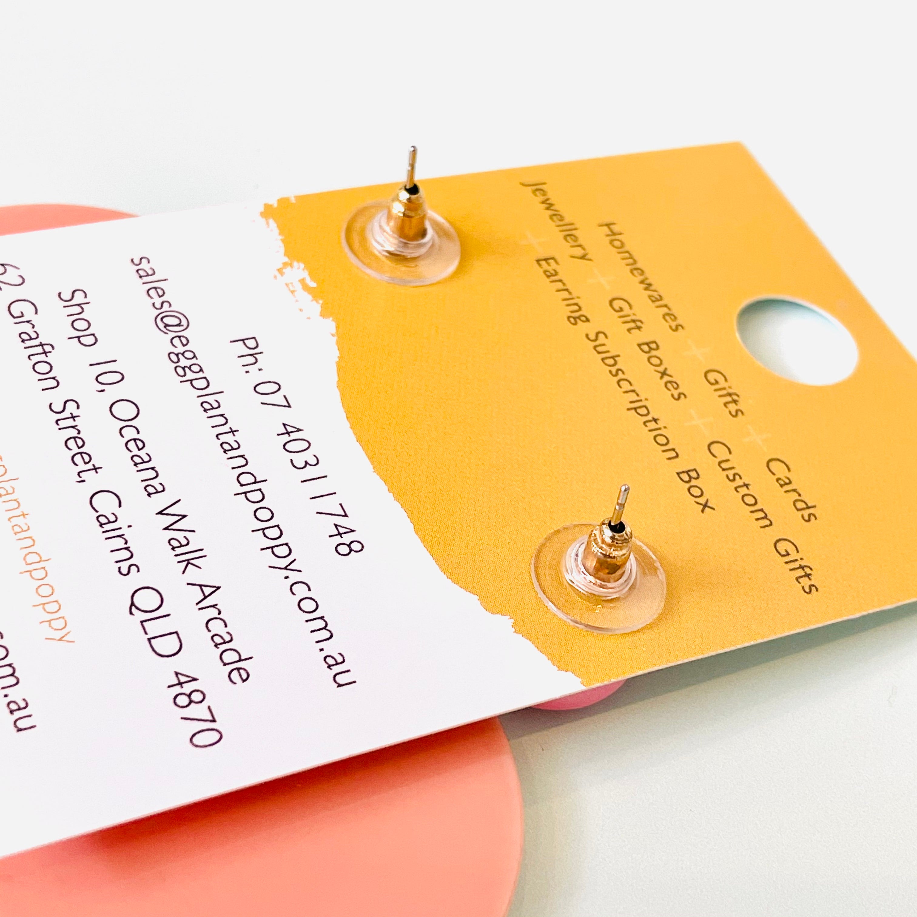 Art Earrings - Jungle Lady