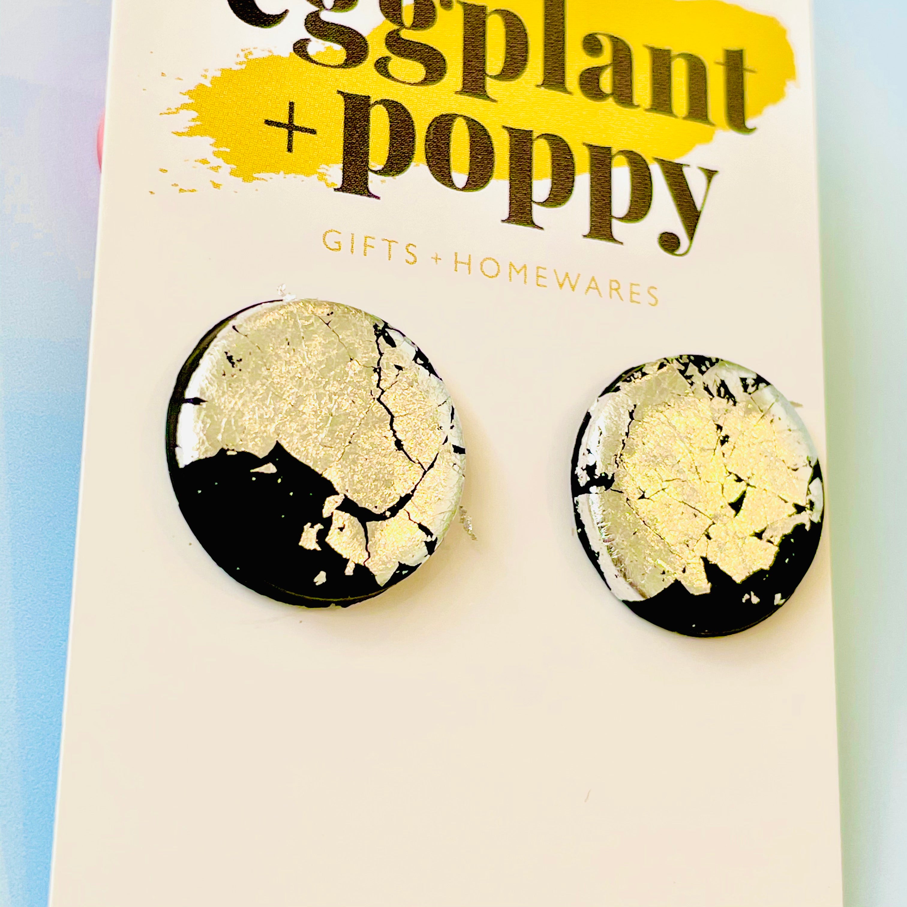 Candy Clay Studs - Classic Foil