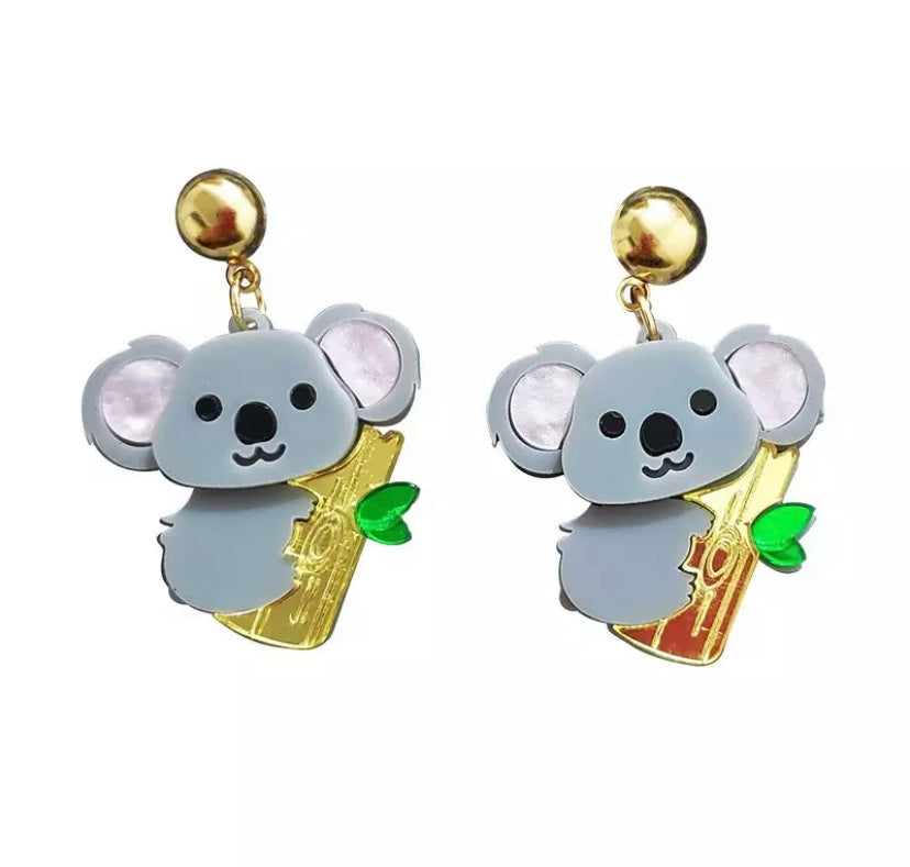 Koala Earrings