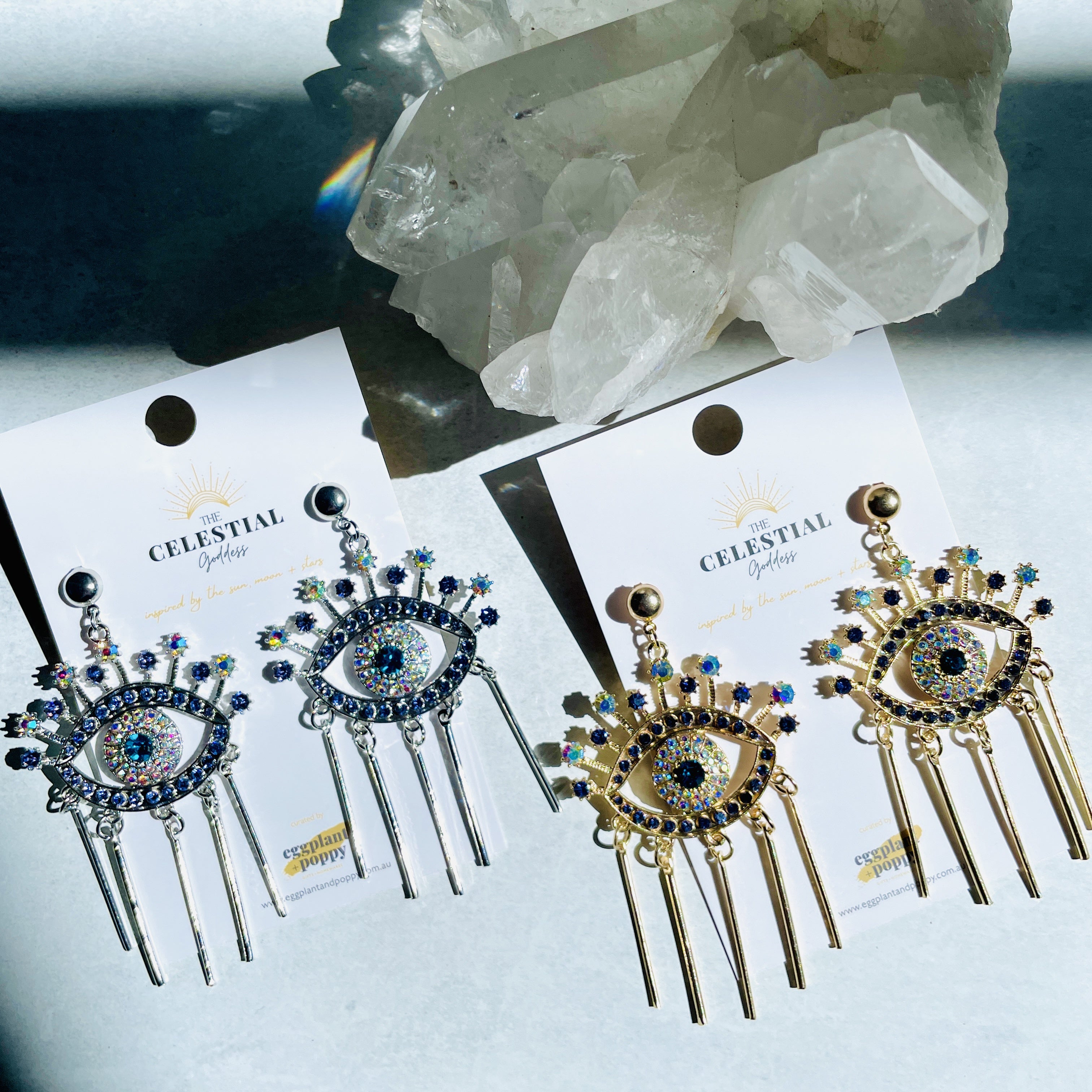 Mati Star Earrings