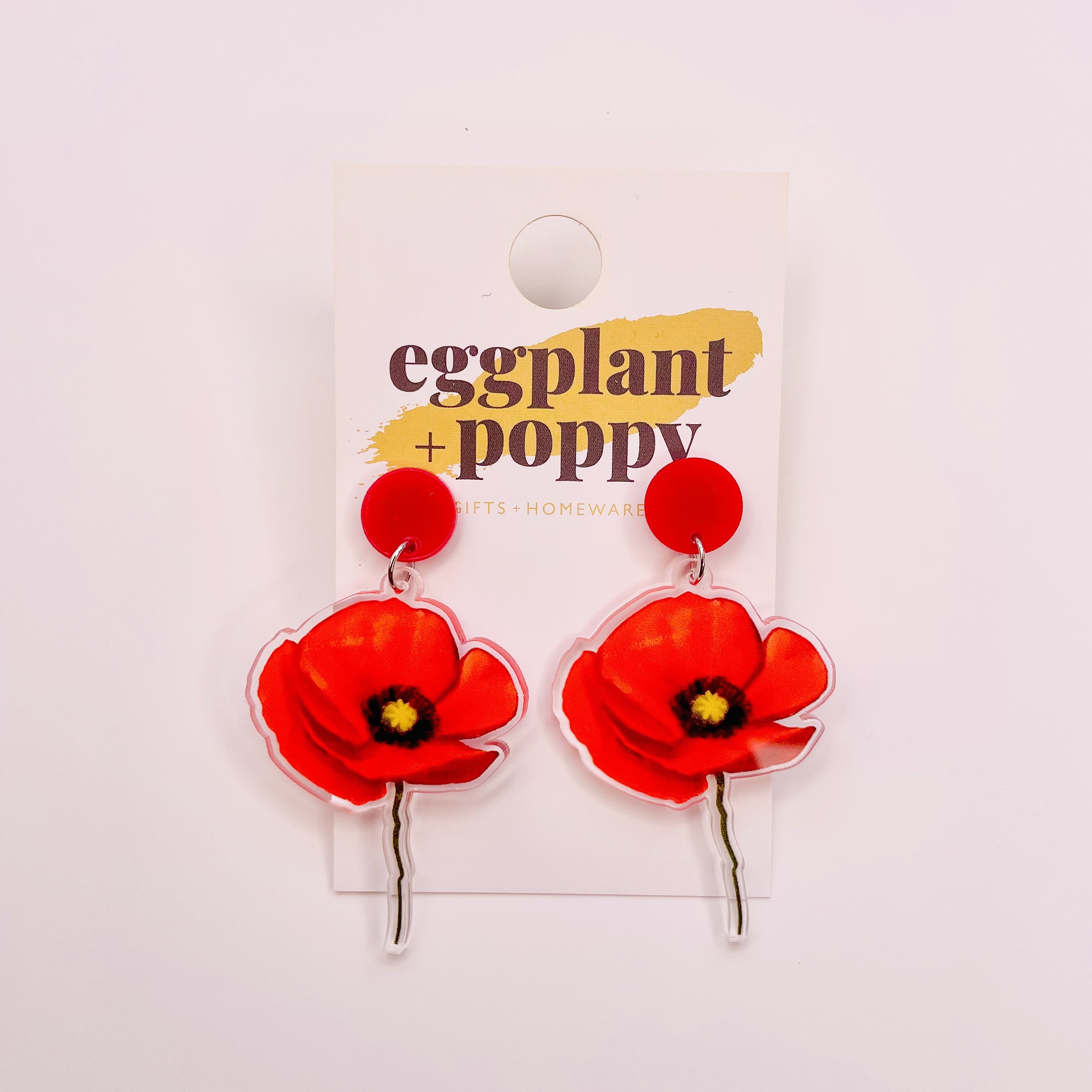 Poppy Stem Earrings